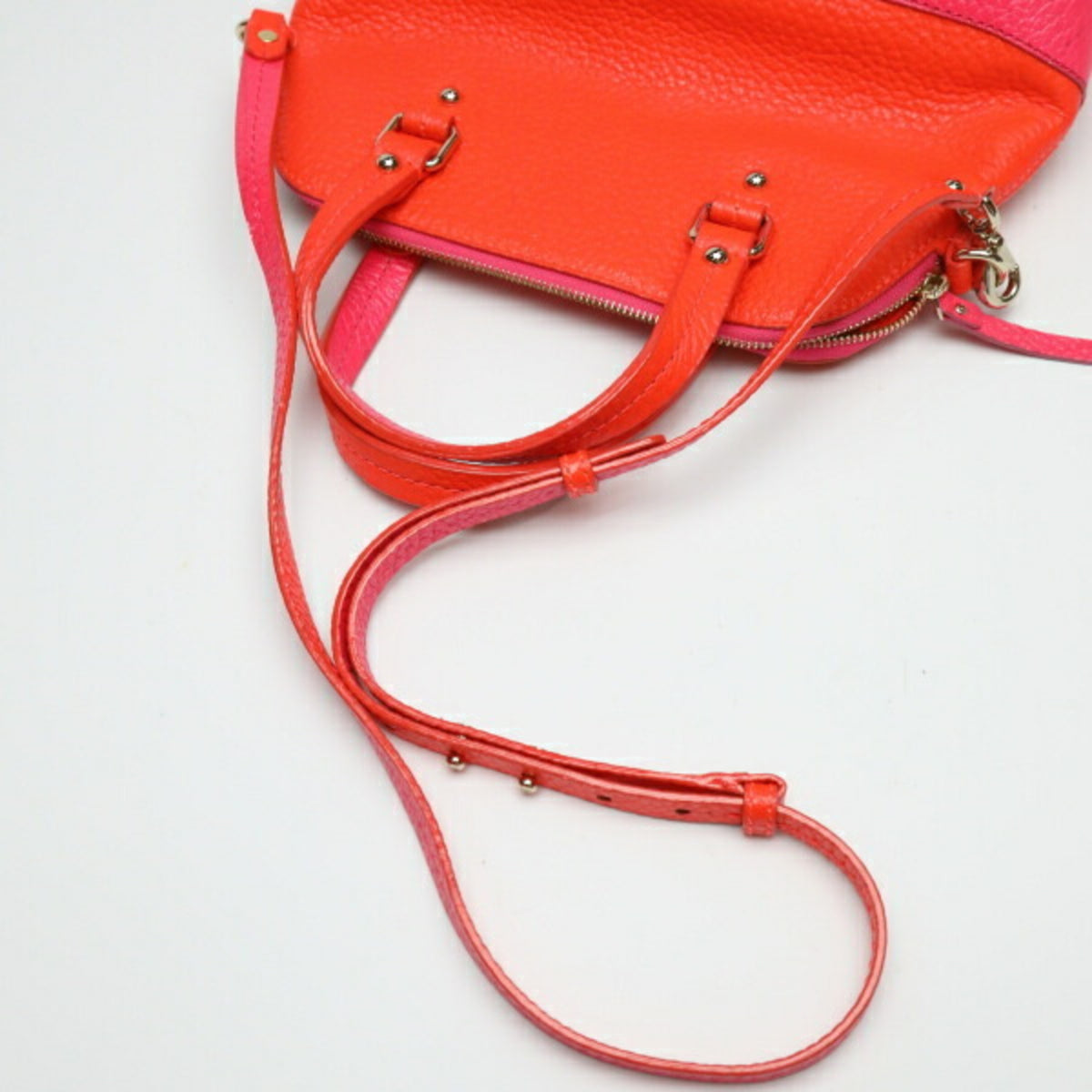 Kate Spade Orange Pink Handbag (Pre-Owned)