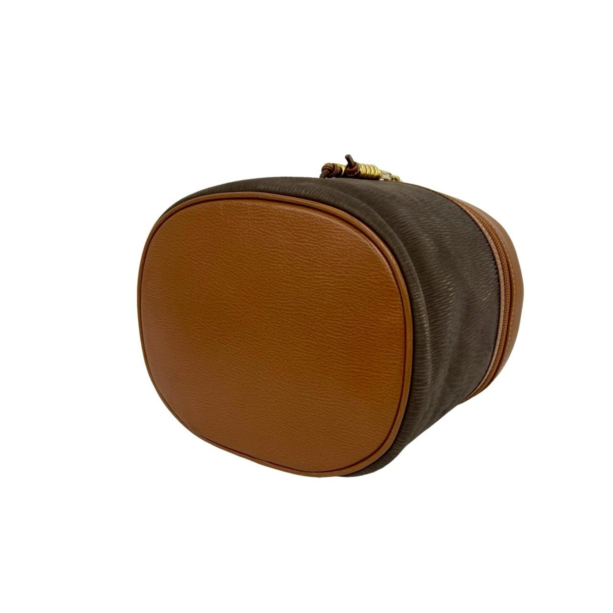 Loewe Brown Leather Handbag Shoulder Bag (Pre-Owned)