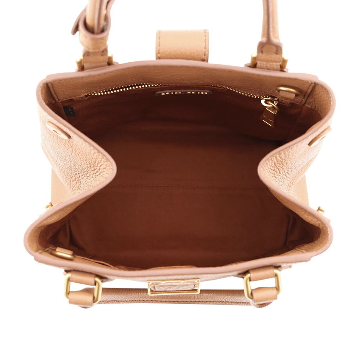 Miu Miu Brown Leather Handbag Shoulder Bag (Pre-Owned)