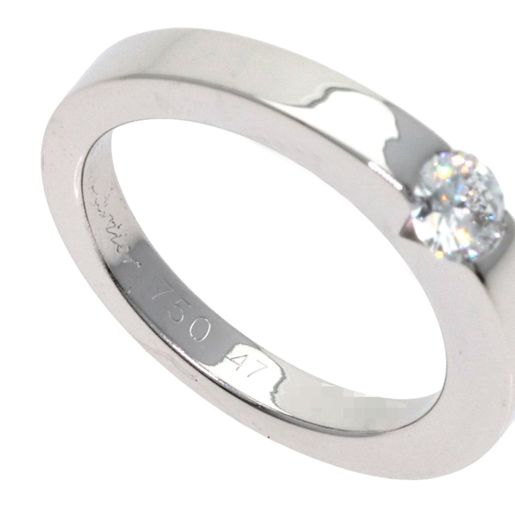 Cartier White Gold (18K) Band Ring (Pre-Owned)