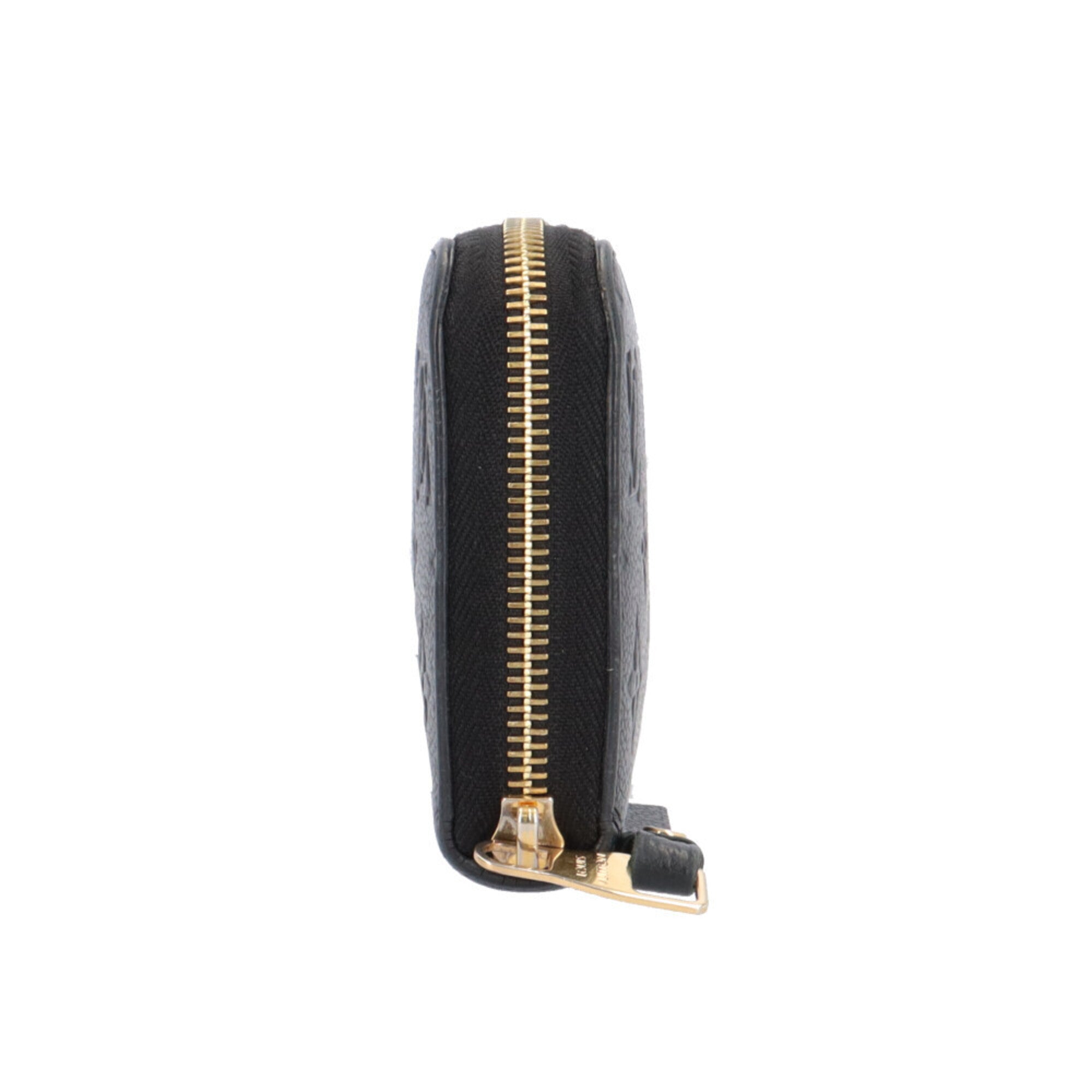 Louis Vuitton Monogram Empreinte Black Noir Monogram Empreinte Long Wallet (Bi-Fold) (Pre-Owned)