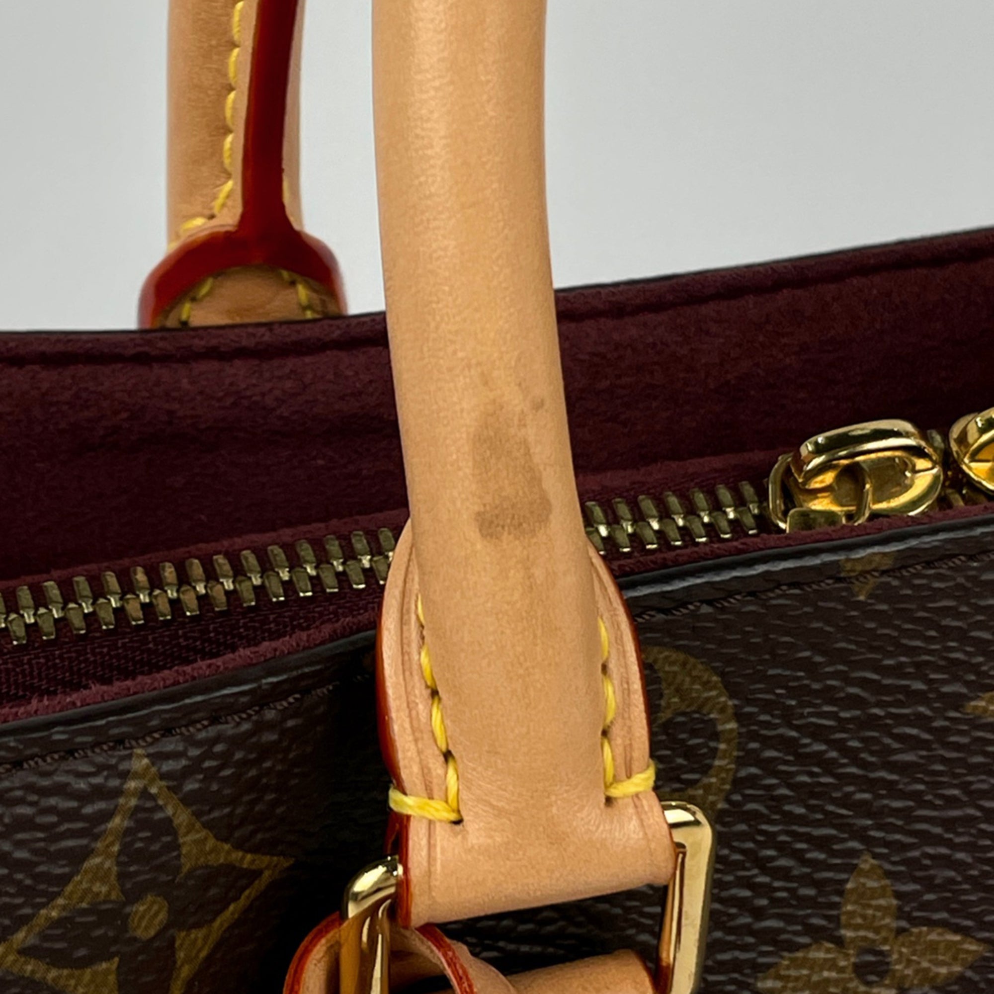 Louis Vuitton Brown Monogram Handbag (Pre-Owned)