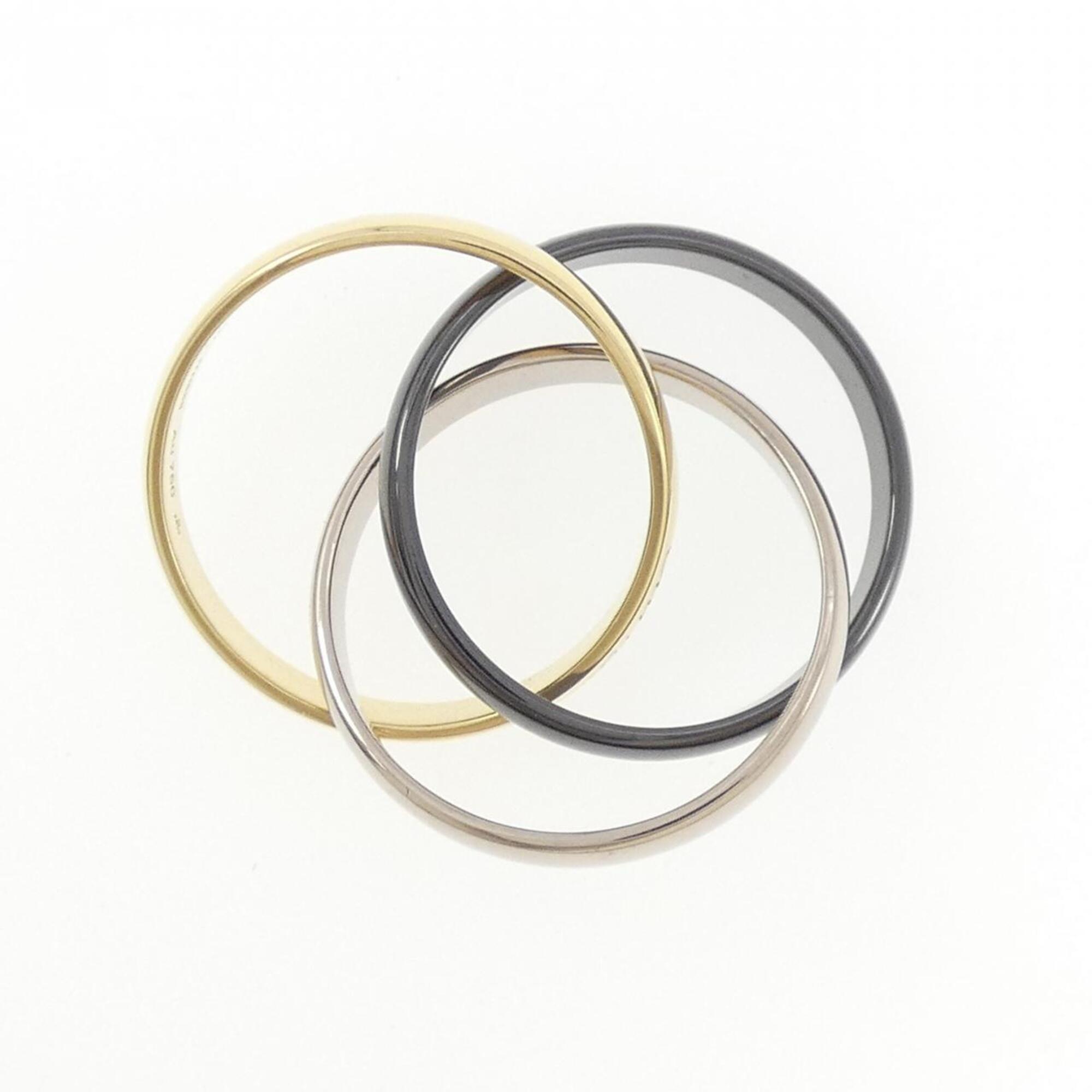 Cartier White Gold (18K) Ceramic Band Ring (Pre-Owned)