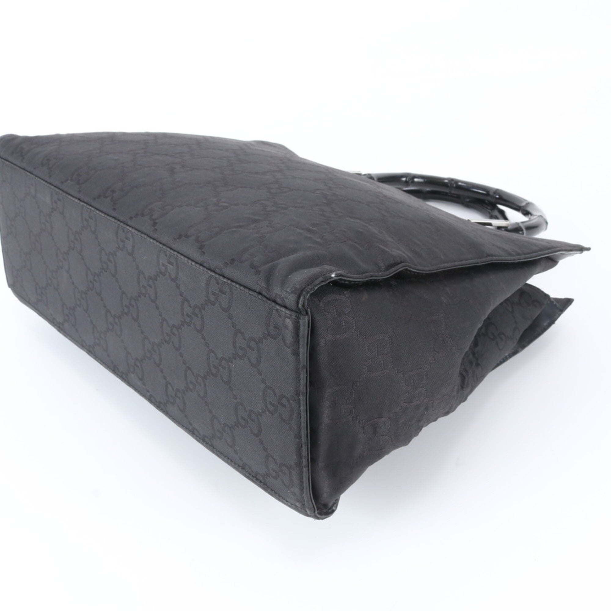 Gucci Black Handbag Tote Bag (Pre-Owned)