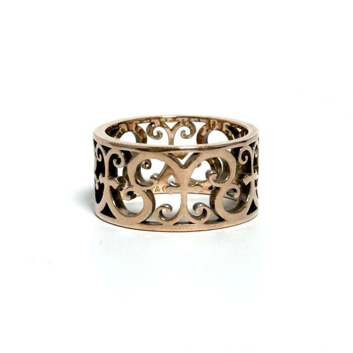 Tiffany Metal Band Ring (Pre-Owned)