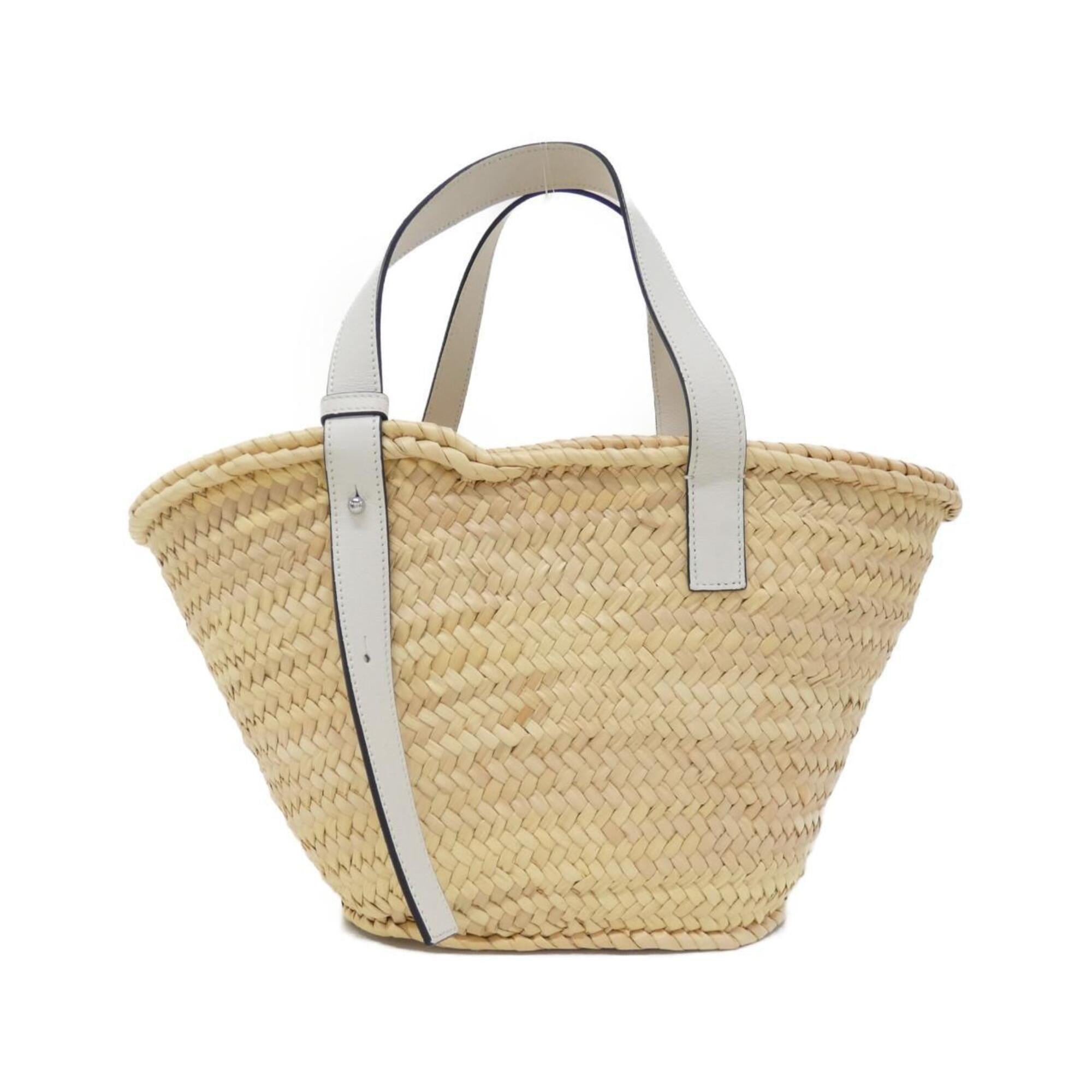 Loewe White Leather Handbag (Pre-Owned)