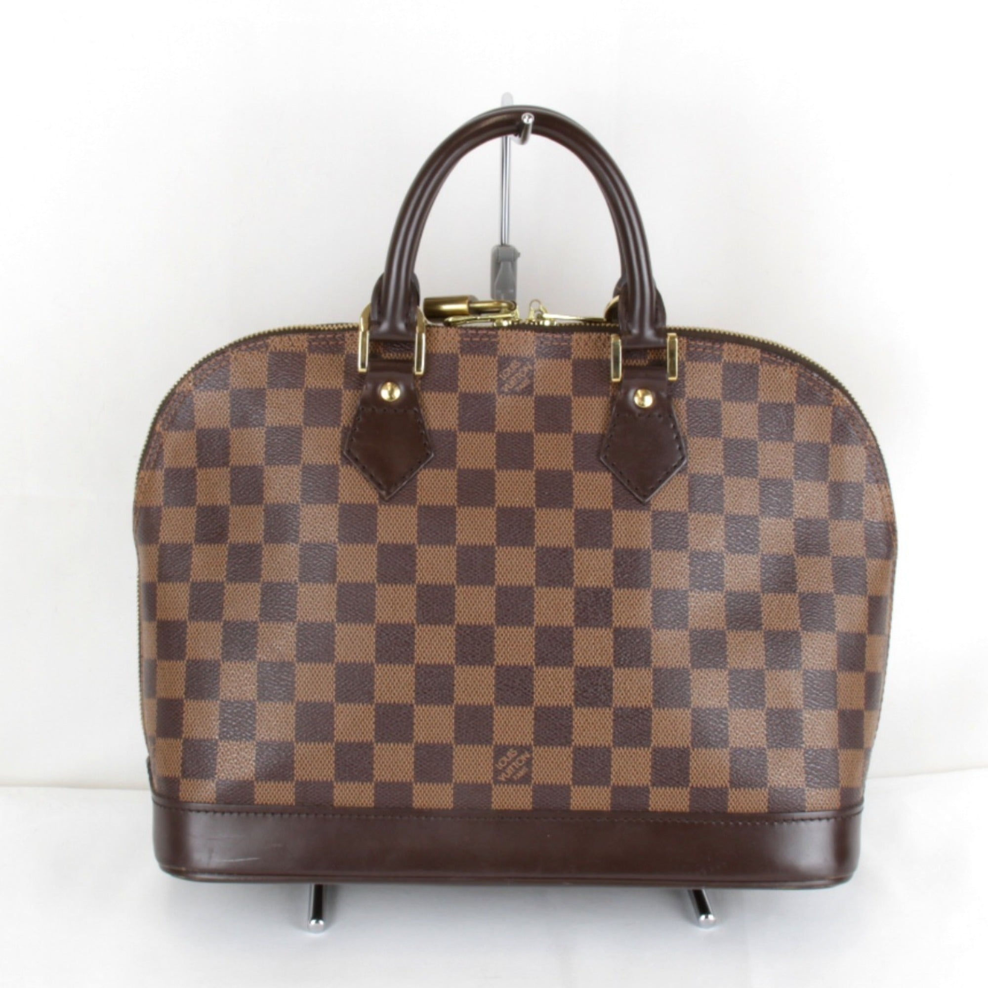 Louis Vuitton Brown Damier Canvas Handbag (Pre-Owned)