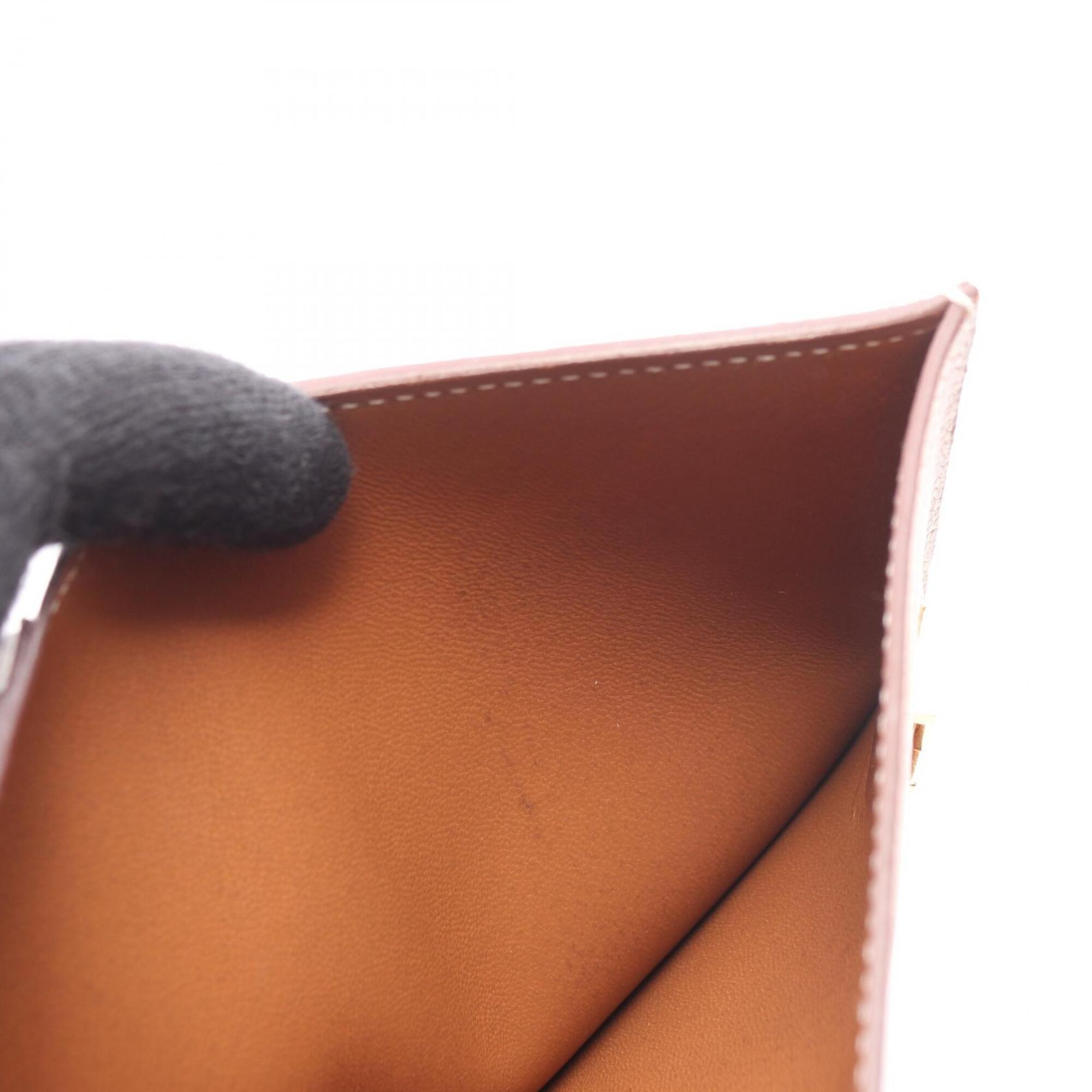 Hermes Brown Epsom Leather Wallet (Bi-Fold) (Pre-Owned)