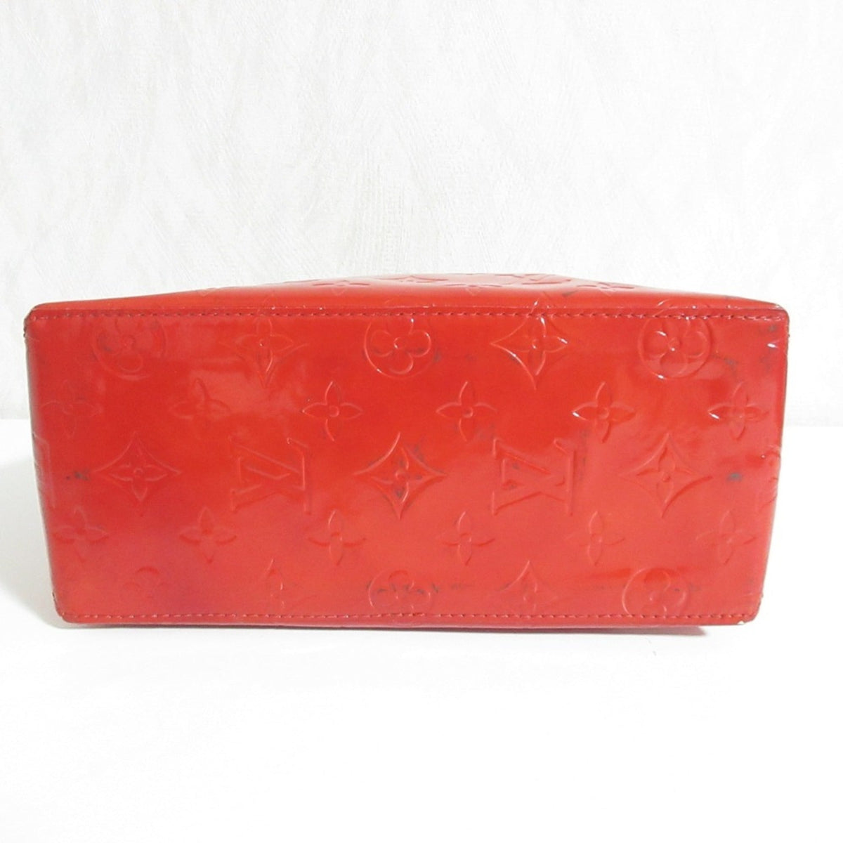 Louis Vuitton Red Color Handbag Tote Bag (Pre-Owned)