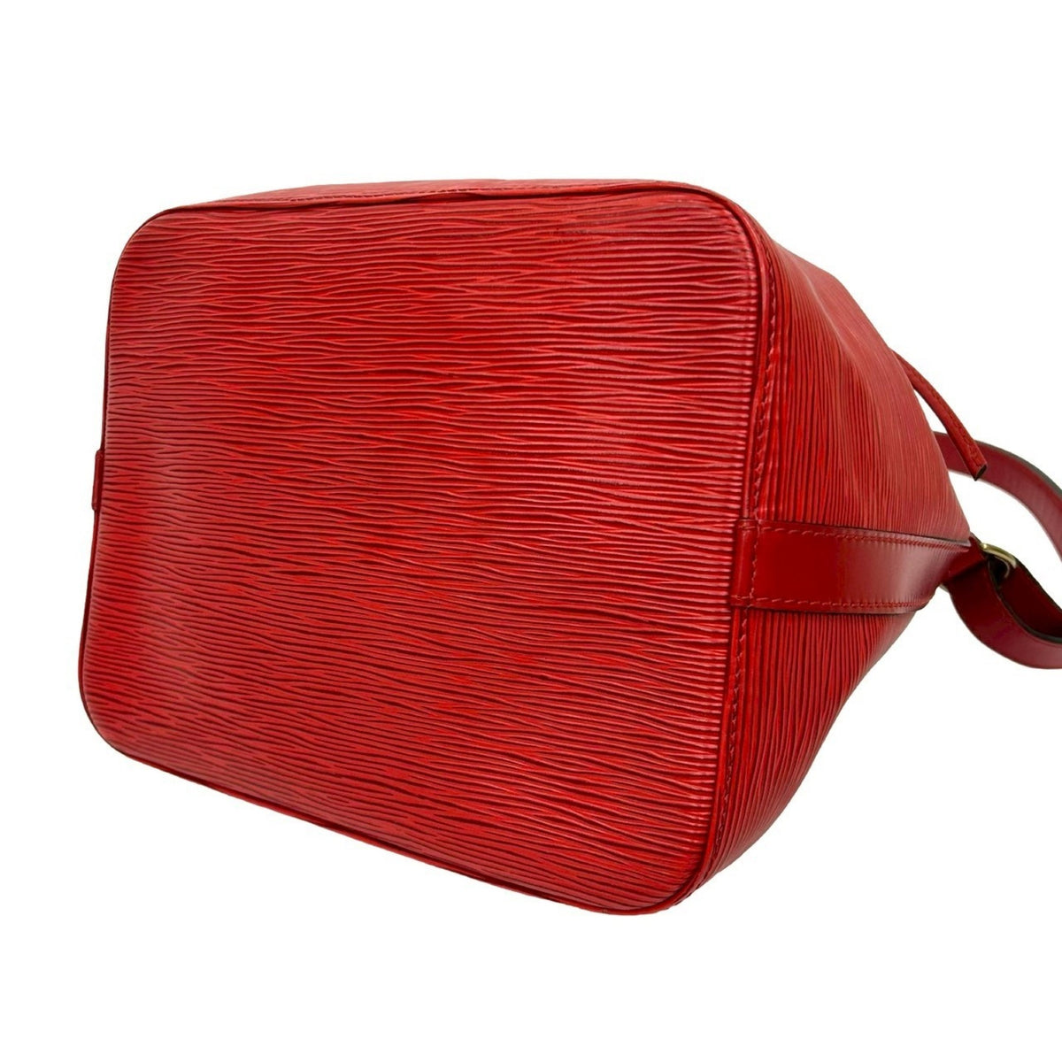 Louis Vuitton Red Color Epi Leather Shoulder Bag (Pre-Owned)
