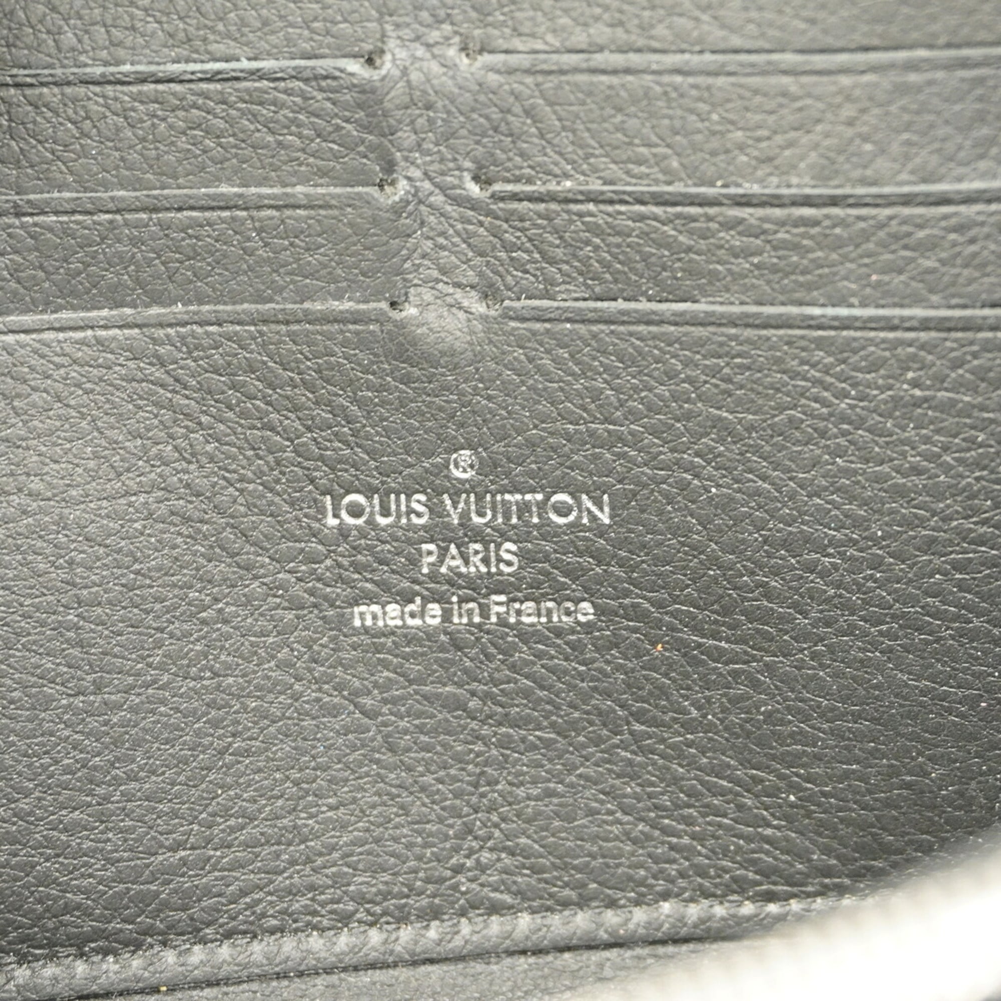 Louis Vuitton Noir Long Wallet (Bi-Fold) (Pre-Owned)