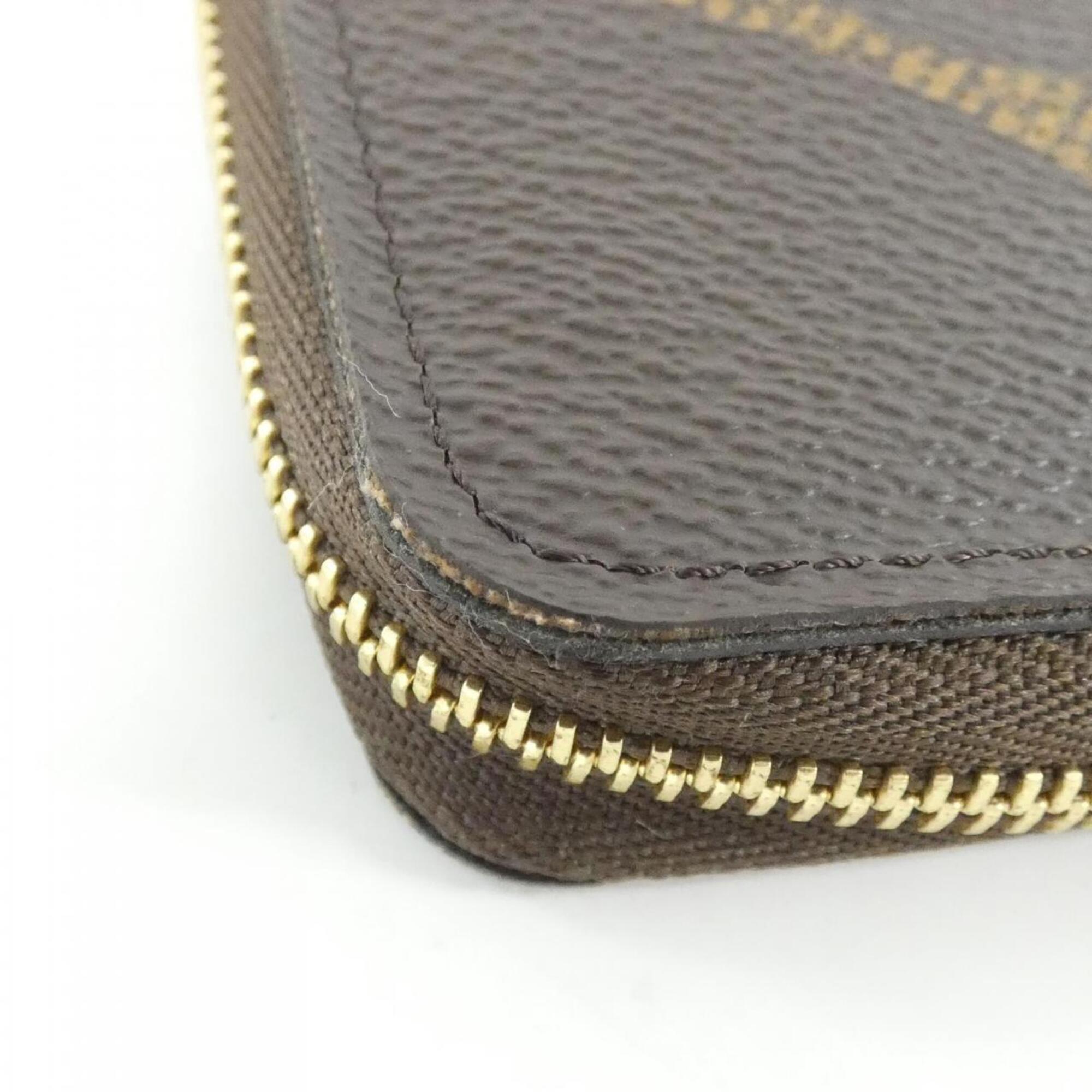 Louis Vuitton Brown Coated Canvas Coin Purse/Coin Case (Pre-Owned)