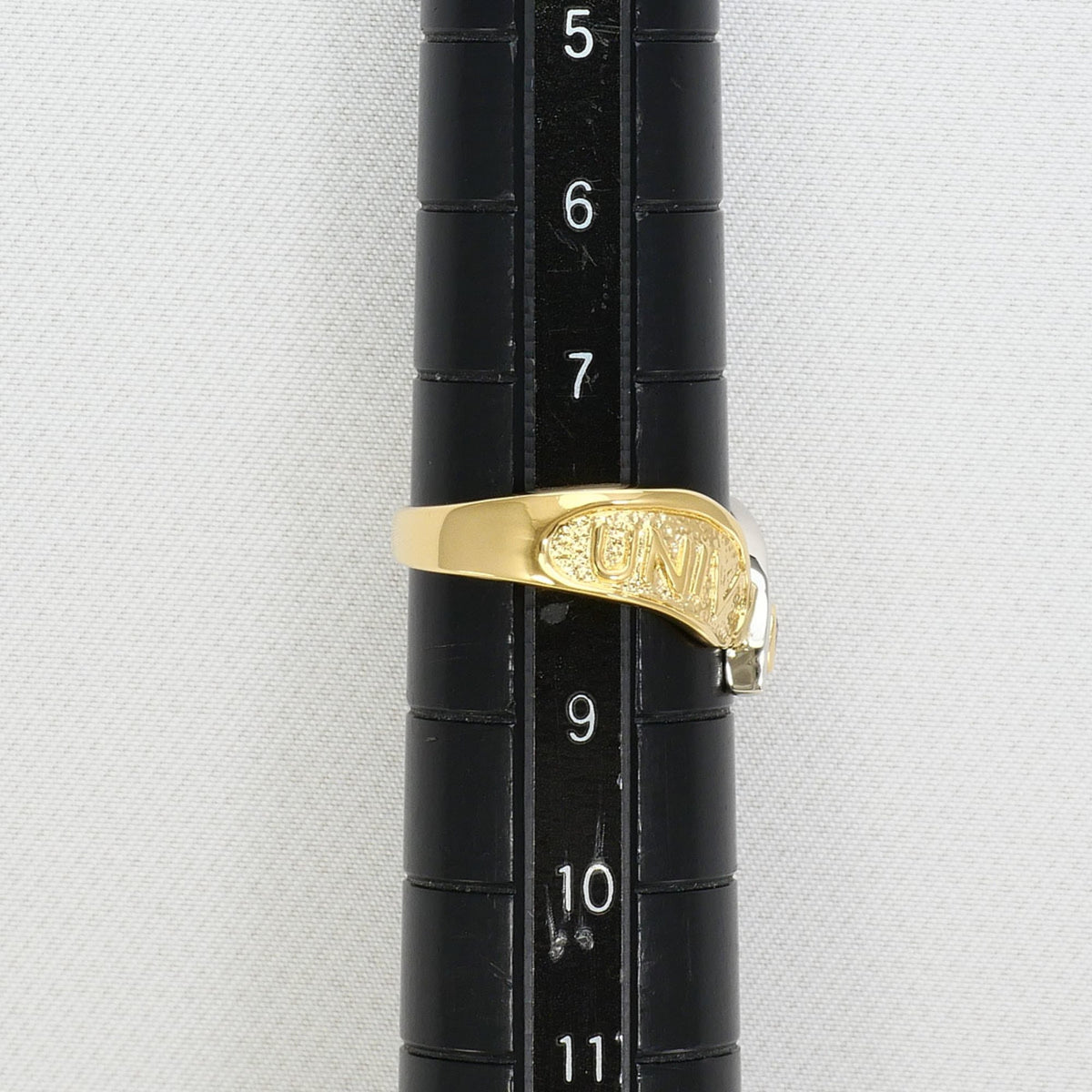 Unbranded Platinum Yellow Gold Yellow Gold (18K) Platinum 900 Band Ring (Pre-Owned)