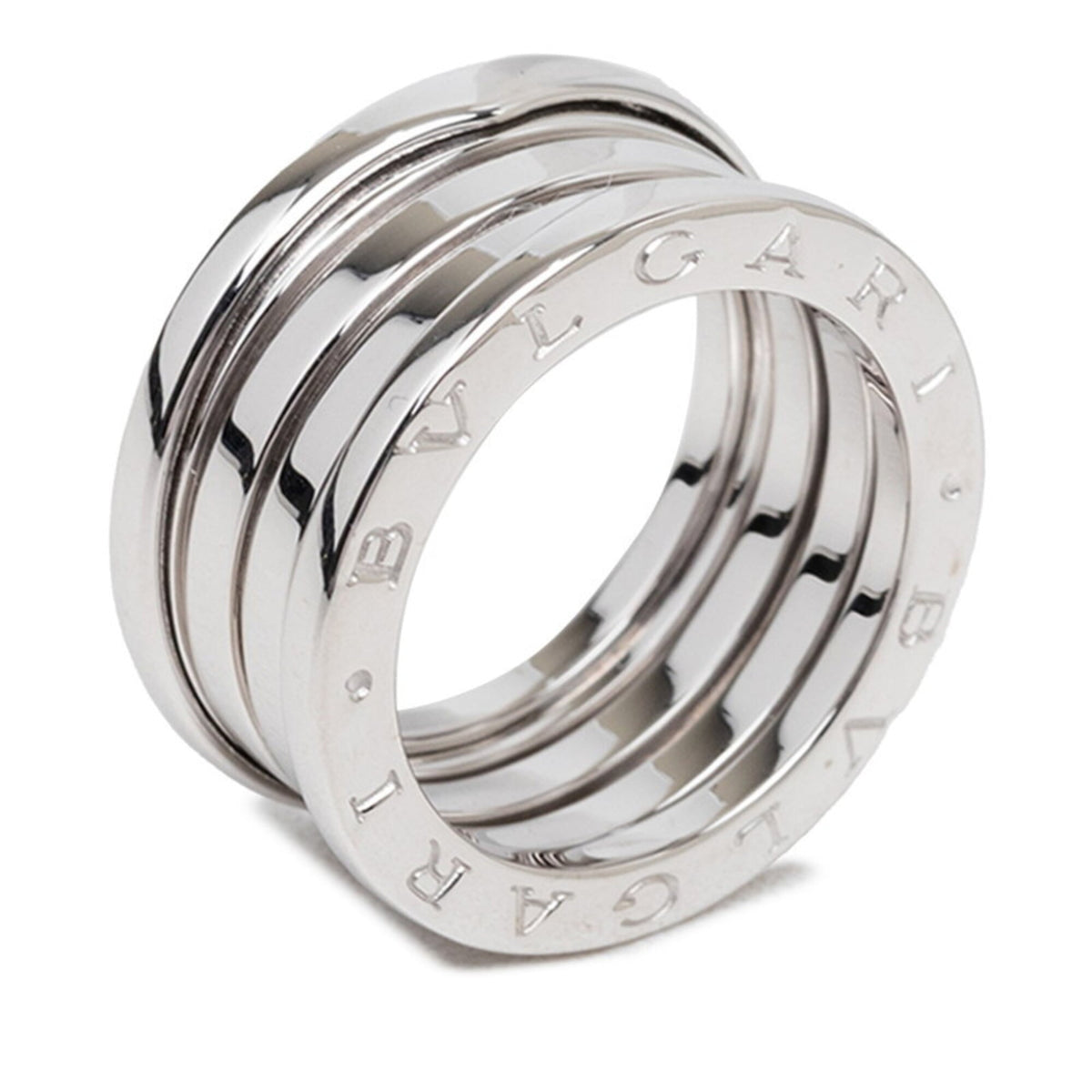 Bvlgari White Gold (18K) Band Ring (Pre-Owned)