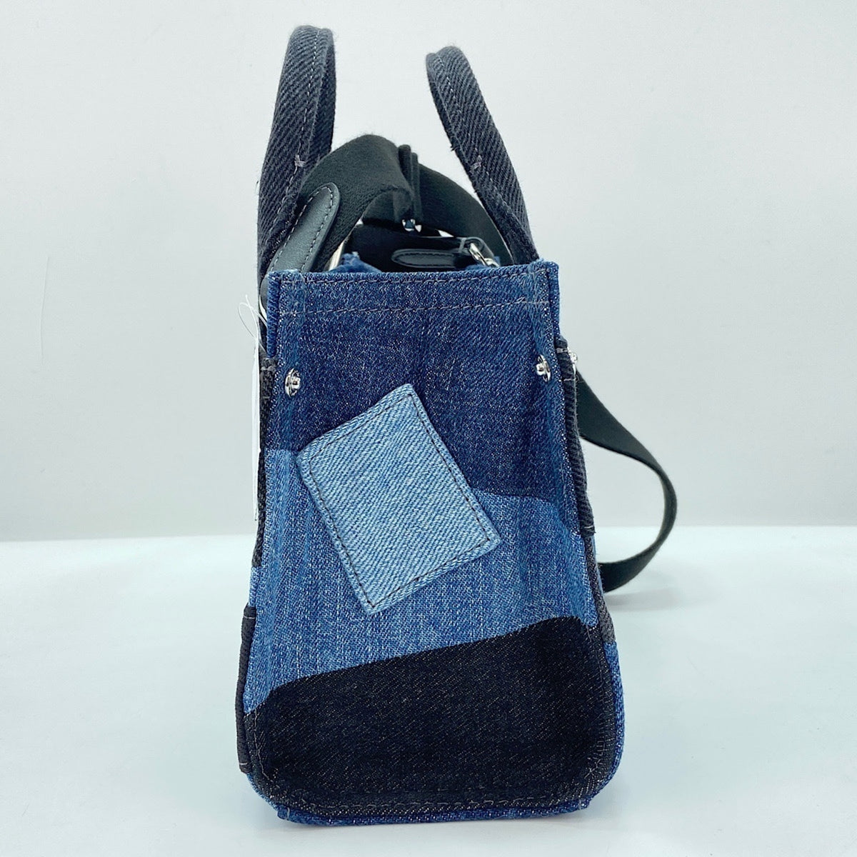 Coach Navy Denim Handbag (Pre-Owned)