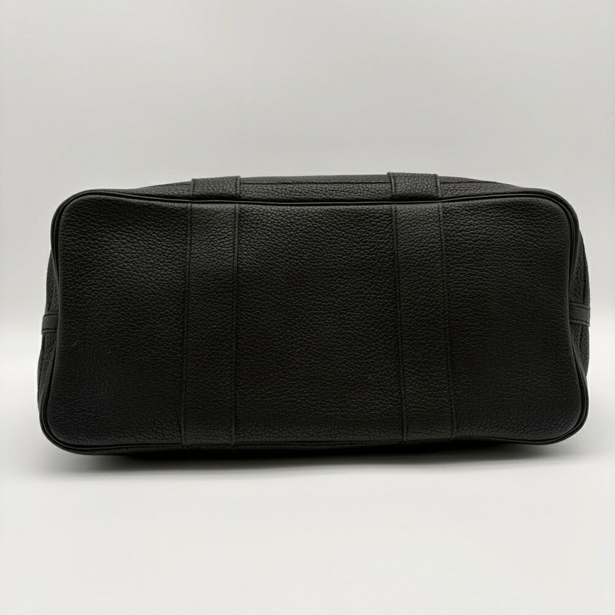 Hermes Garden Black Togo Leather Tote Bag (Pre-Owned)