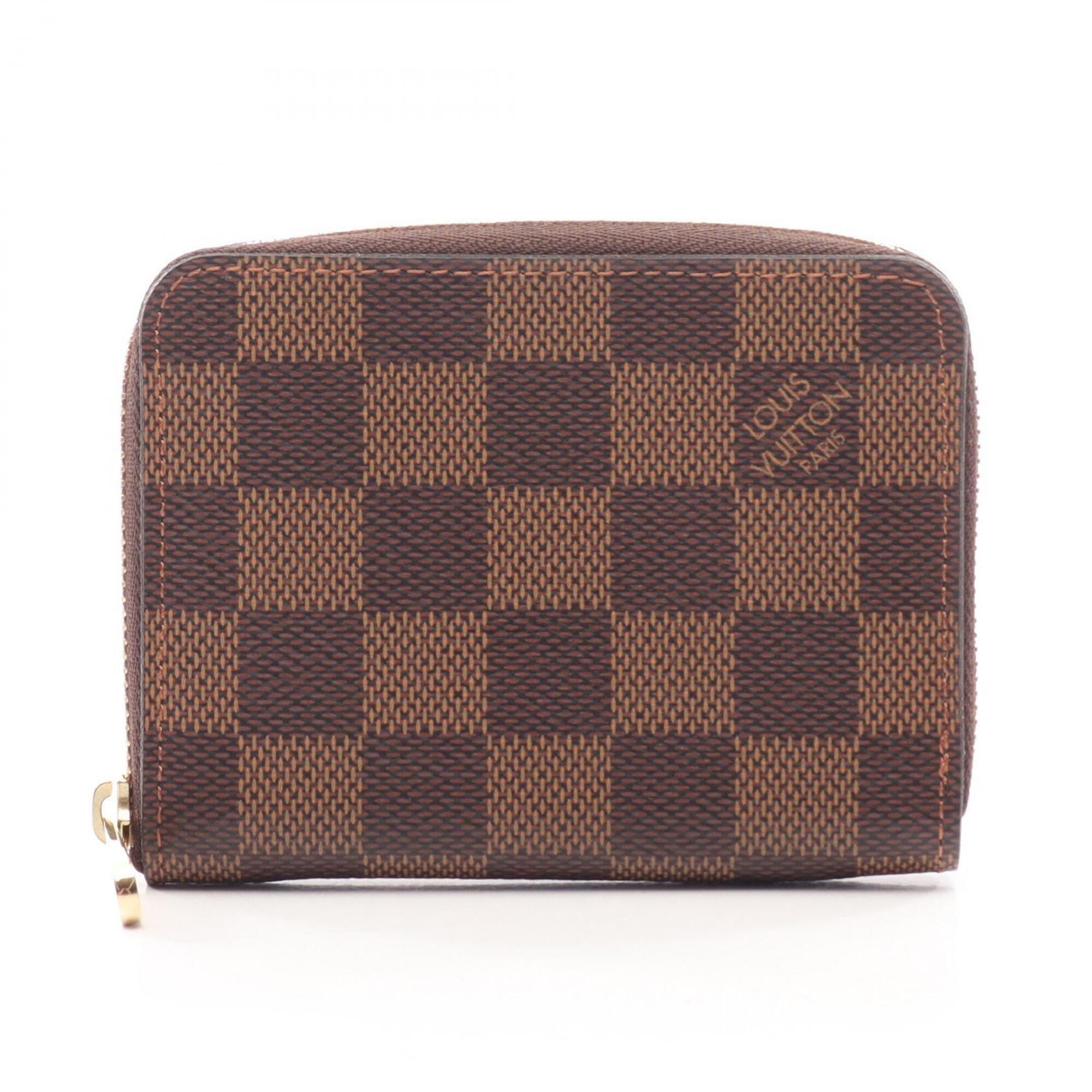Louis Vuitton Brown Pvc Coin Purse/Coin Case (Pre-Owned)