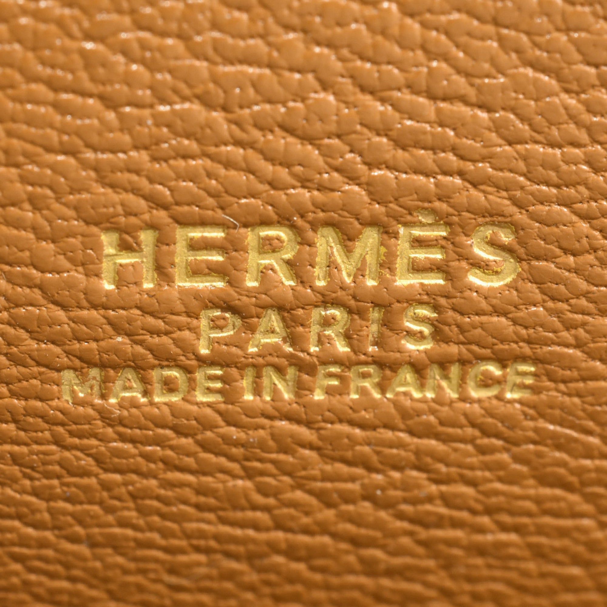 Hermes Natural Leather Handbag (Pre-Owned)