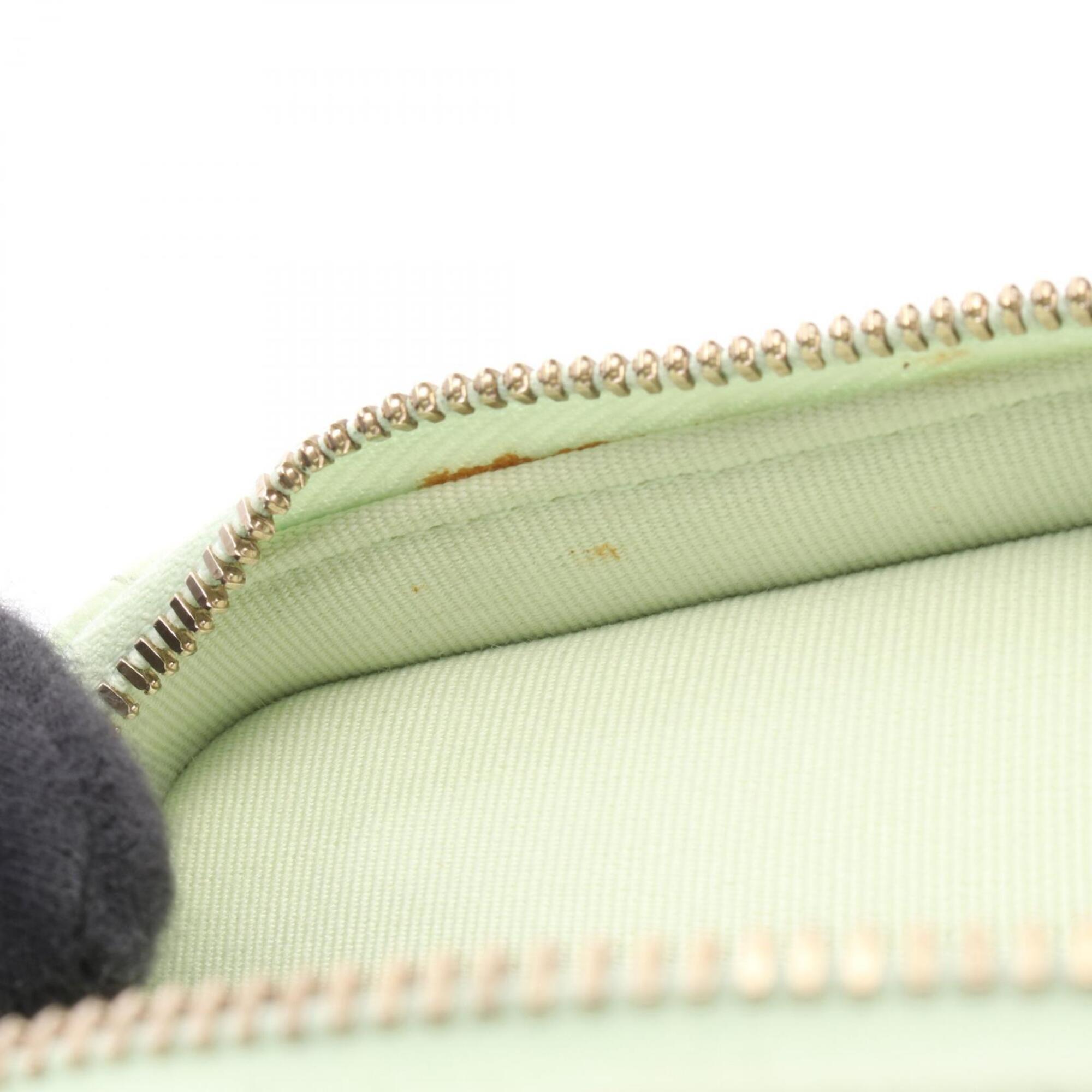 Chanel Green Grained Calfskin Handbag Shoulder Bag (Pre-Owned)