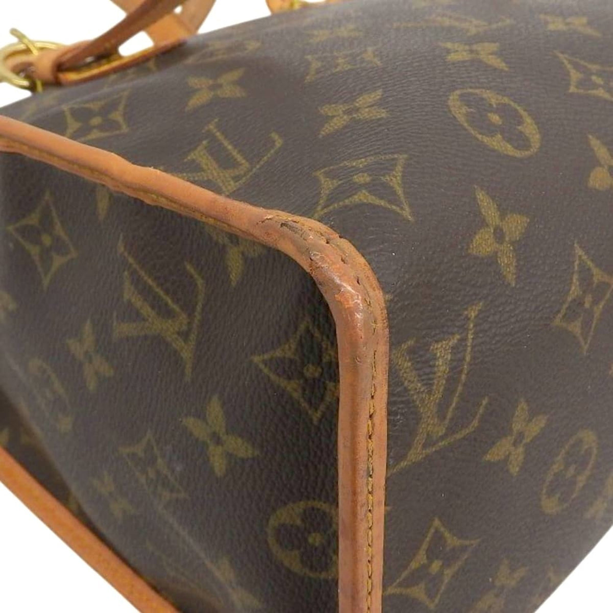 Louis Vuitton Monogram Pvc Leather Handbag Tote Bag (Pre-Owned)