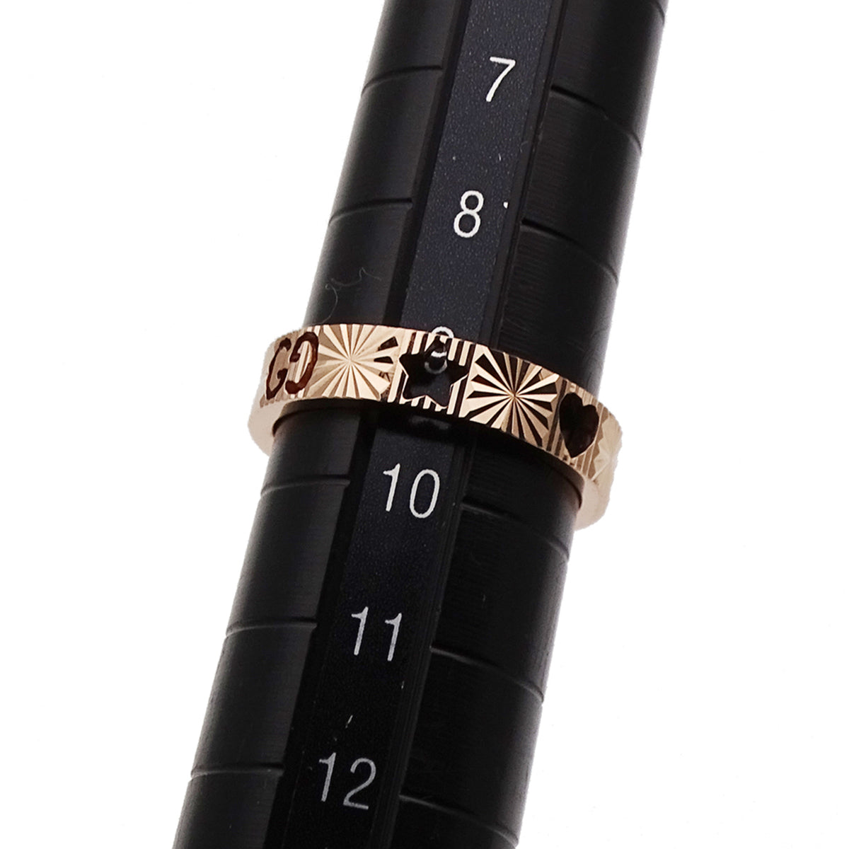 Gucci Pink Gold Pink Gold (18K) Band Ring (Pre-Owned)