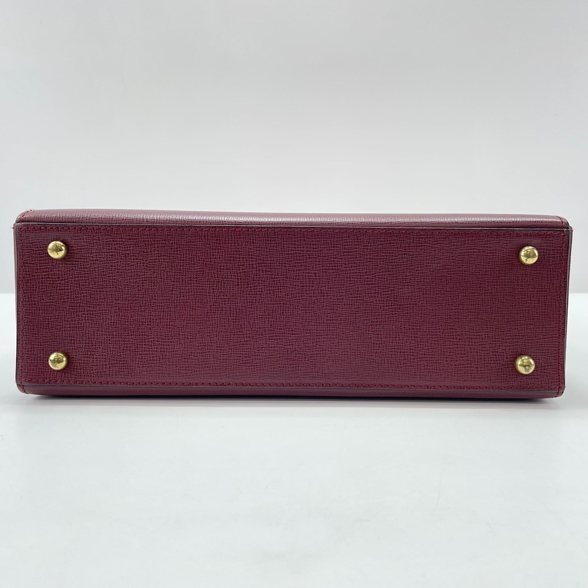 Cartier Wine Red Handbag (Pre-Owned)