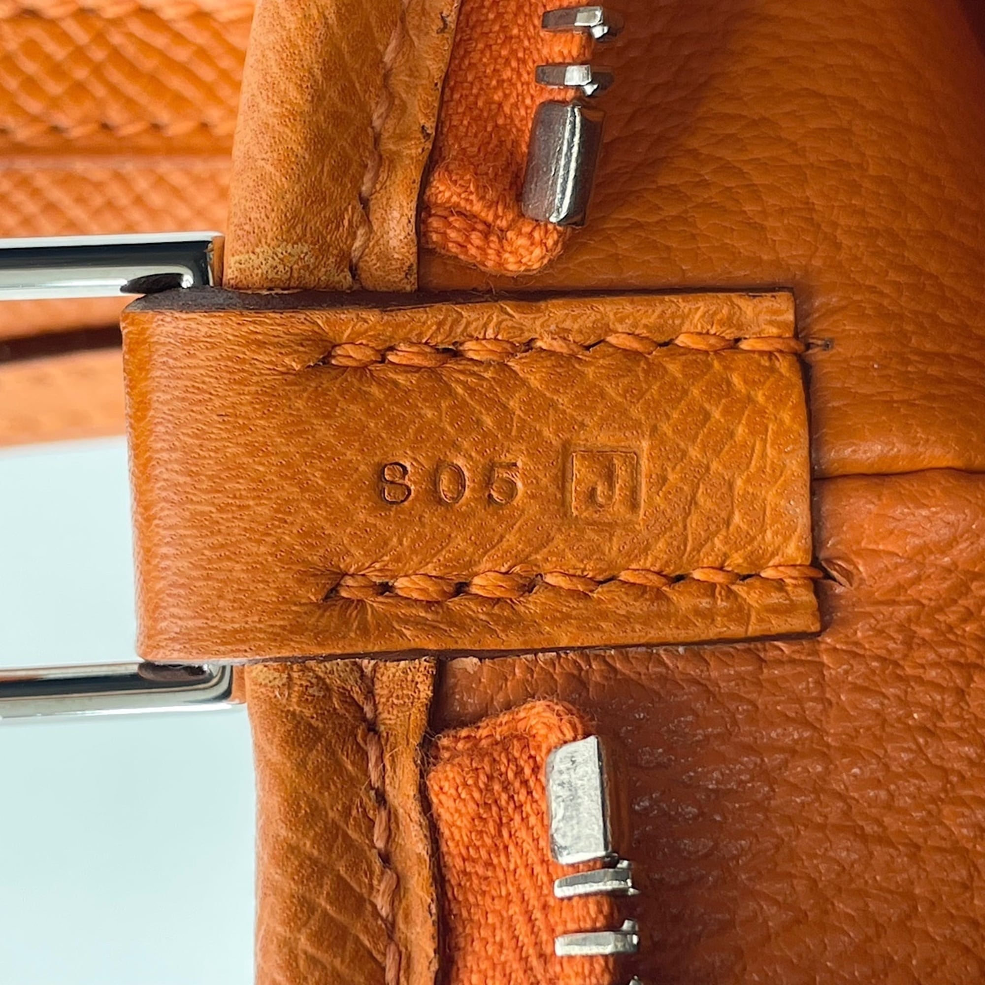 Hermes Orange Shoulder Bag (Pre-Owned)