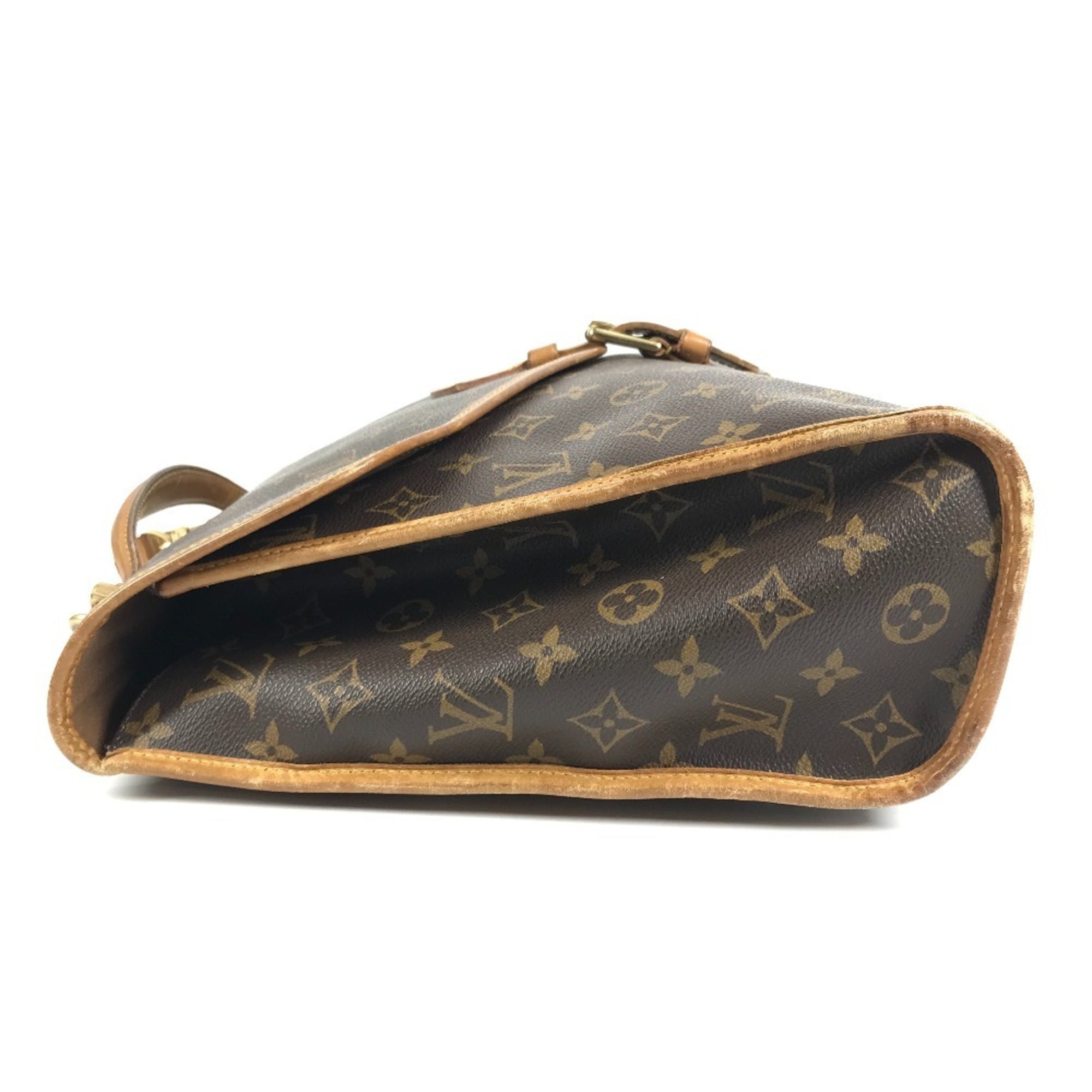 Louis Vuitton Brown Monogram Handbag Shoulder Bag (Pre-Owned)