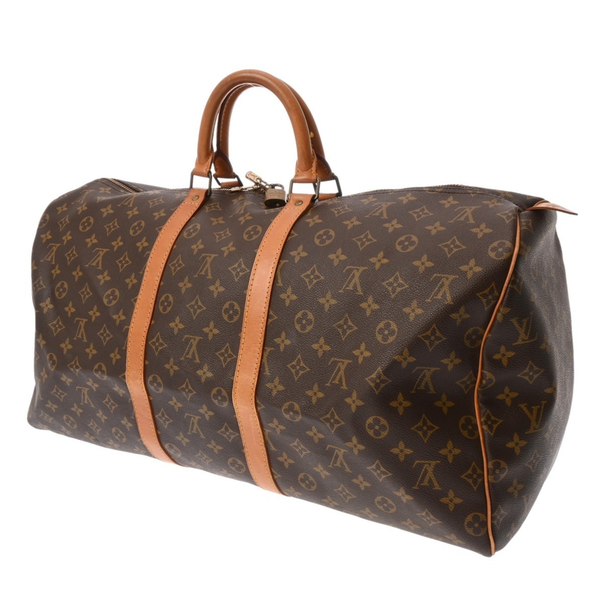 Louis Vuitton Brown Monogram Monogram Boston Bag (Pre-Owned)