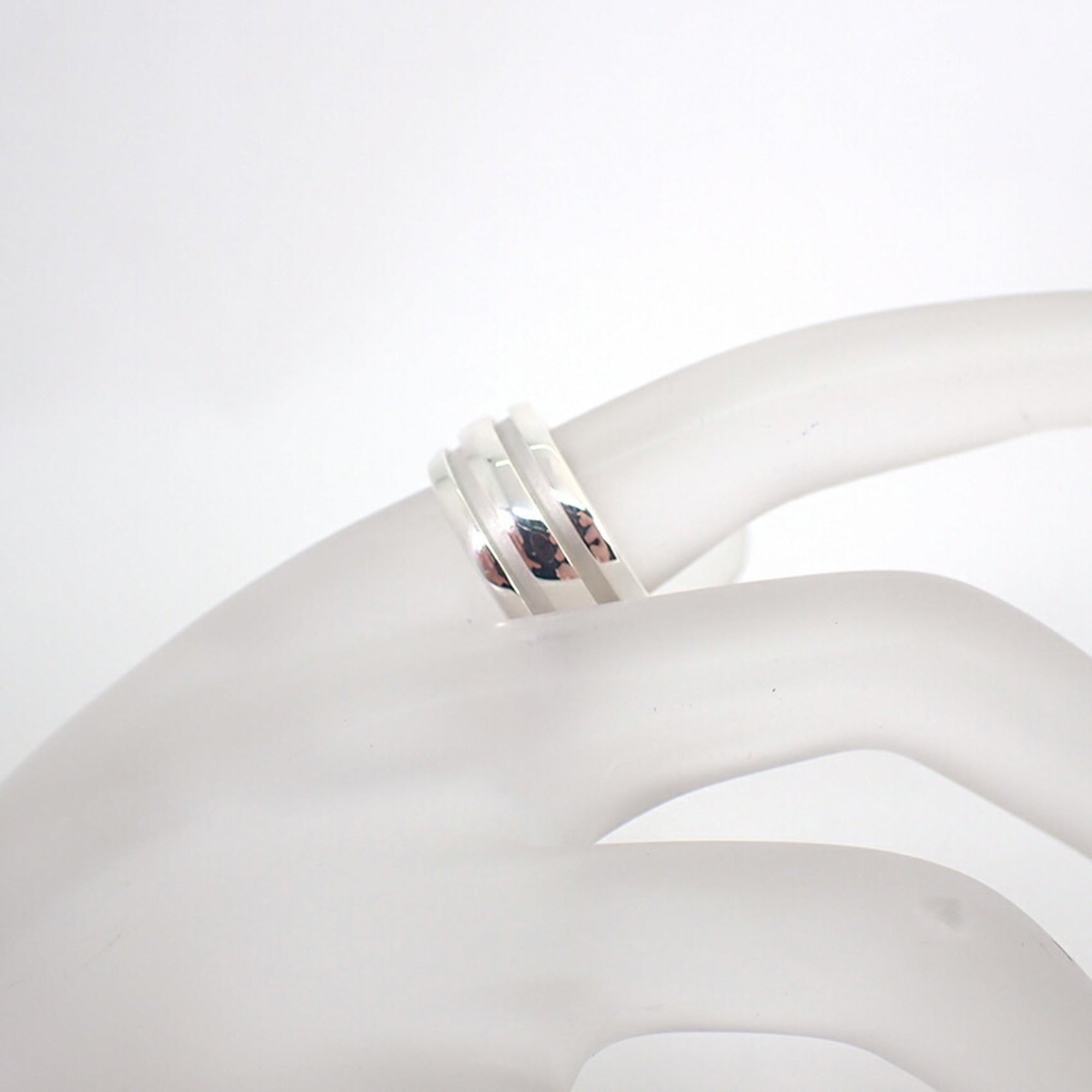 Tiffany Sterling Silver 925 Band Ring (Pre-Owned)