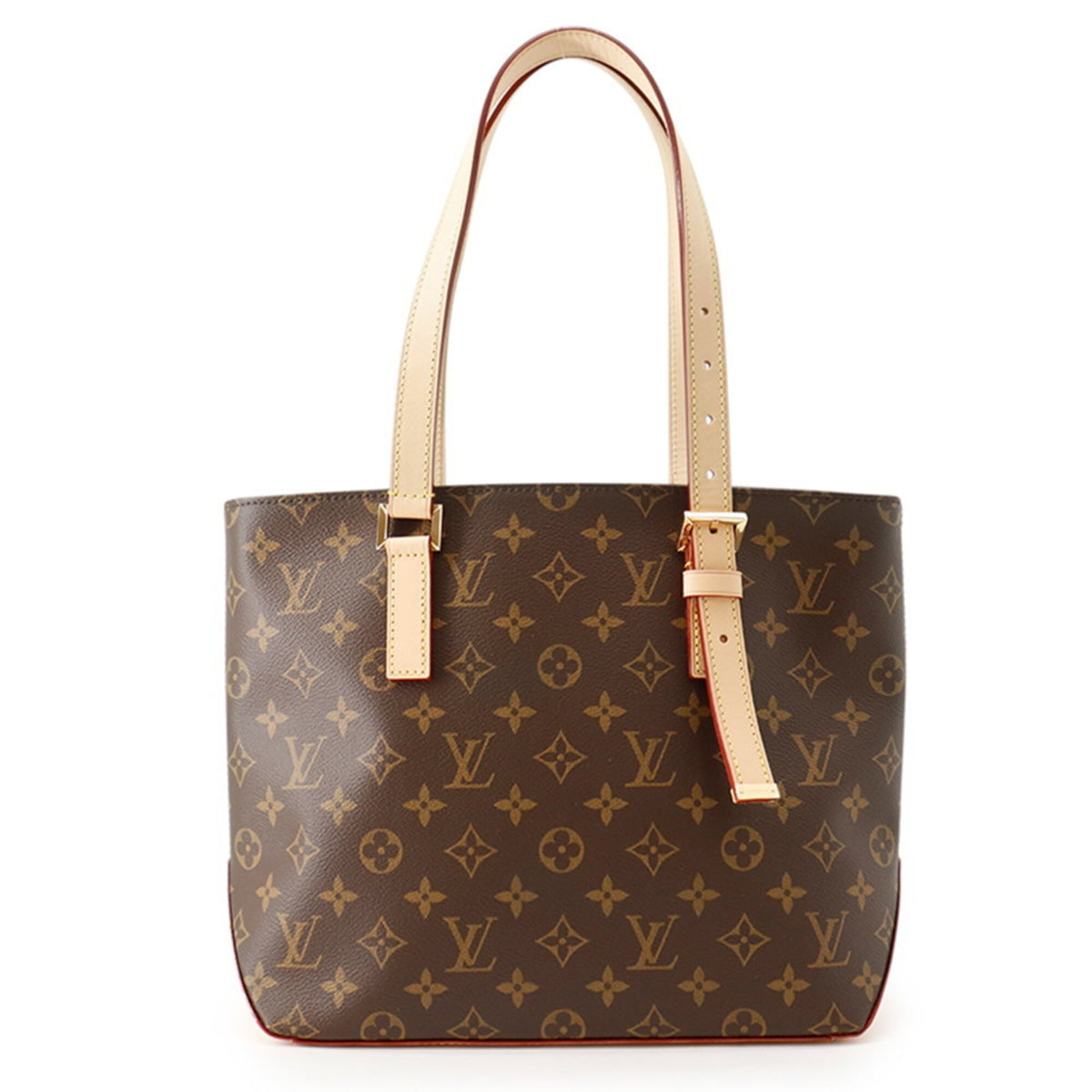 Louis Vuitton Beige Monogram Tote Bag (Pre-Owned)
