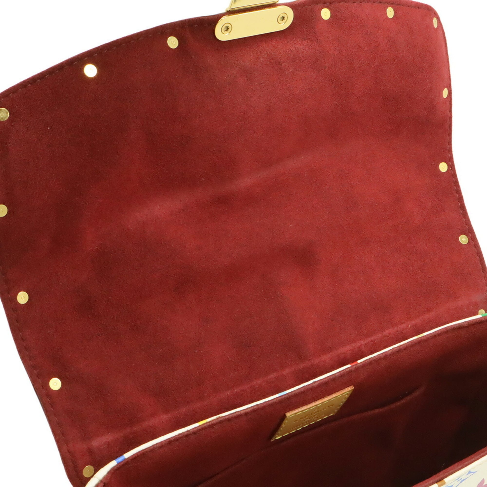 Louis Vuitton Monogram Multicolore Blanc Monogram Shoulder Bag (Pre-Owned)