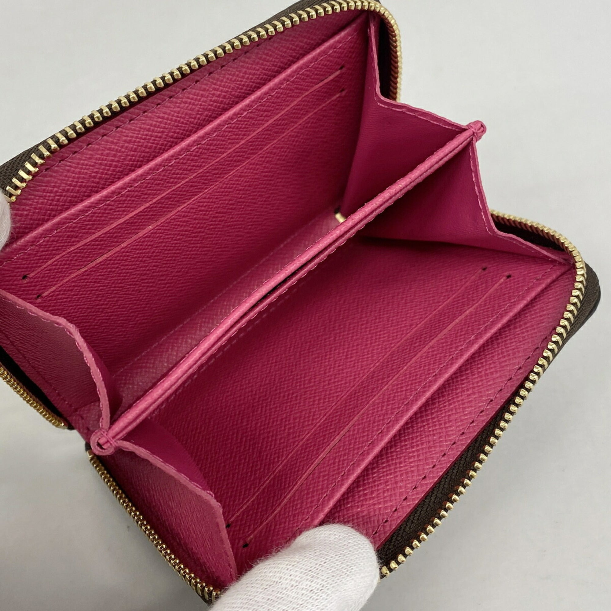 Louis Vuitton Ebene Coin Purse/Coin Case (Pre-Owned)