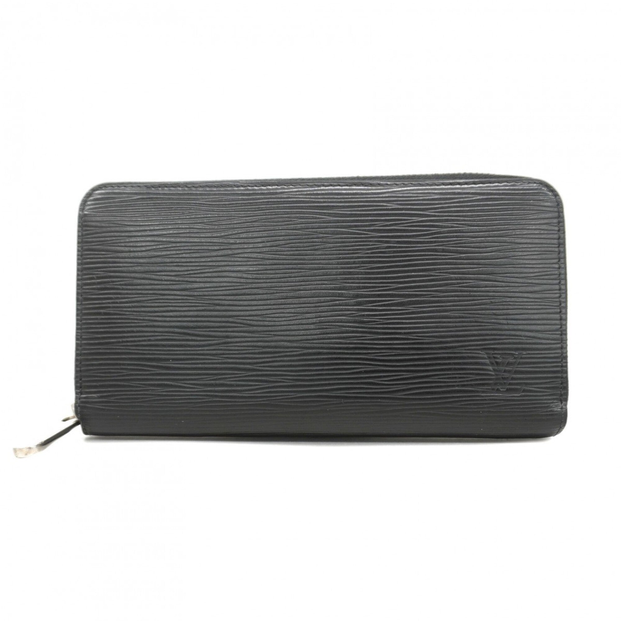 Louis Vuitton Noir Long Wallet (Bi-Fold) (Pre-Owned)