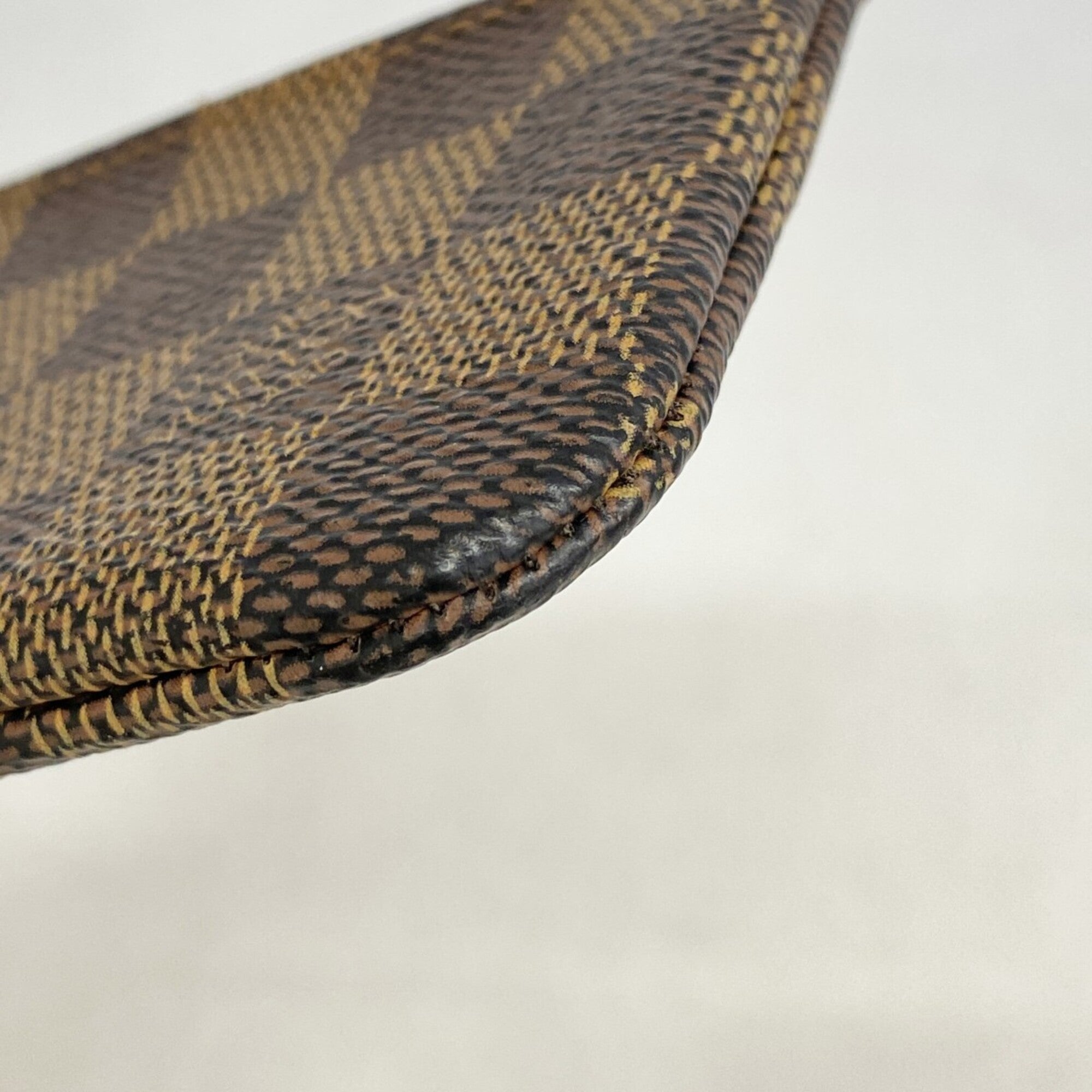 Louis Vuitton Ebene Coin Purse/Coin Case (Pre-Owned)