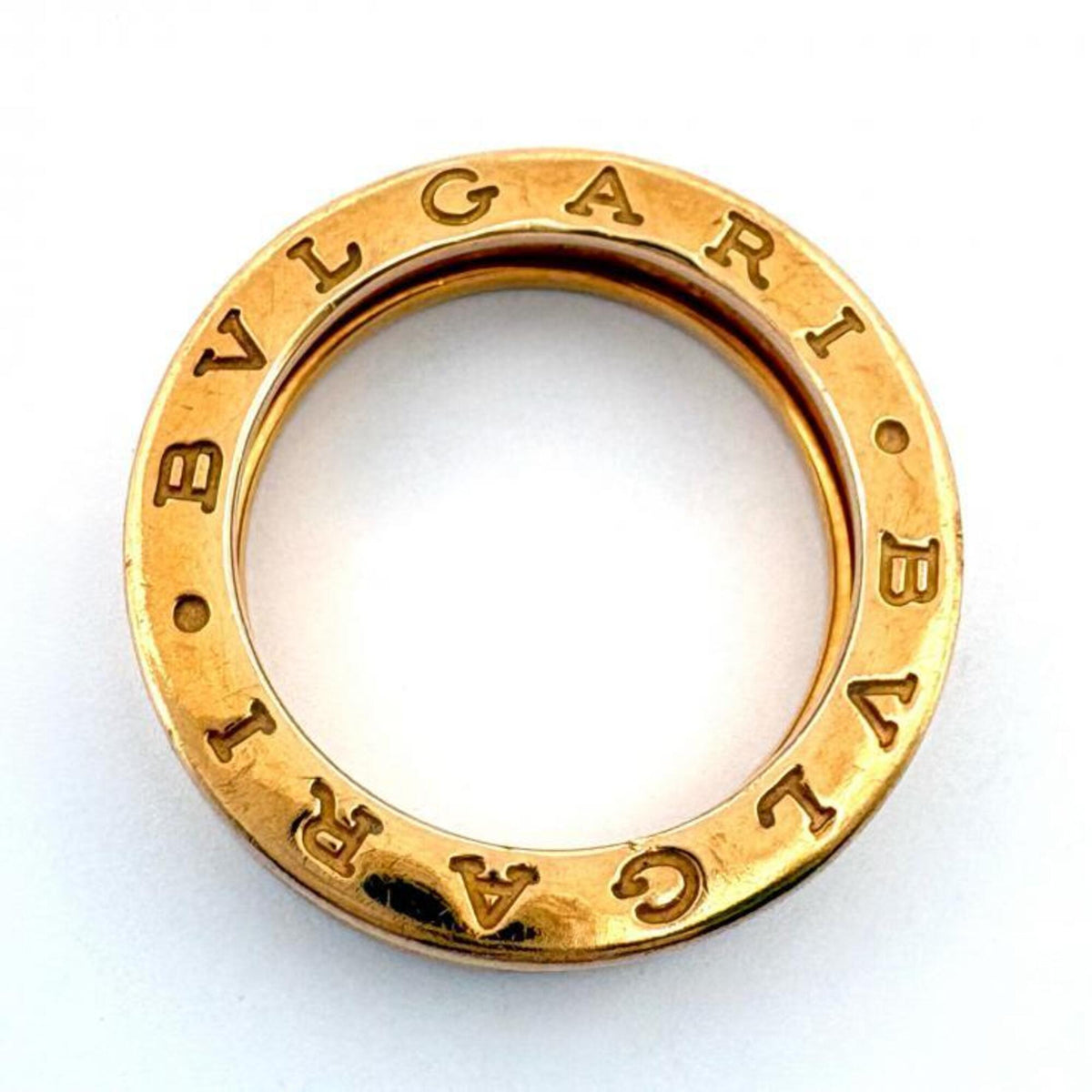Bvlgari Yellow Gold Yellow Gold (18K) Band Ring (Pre-Owned)