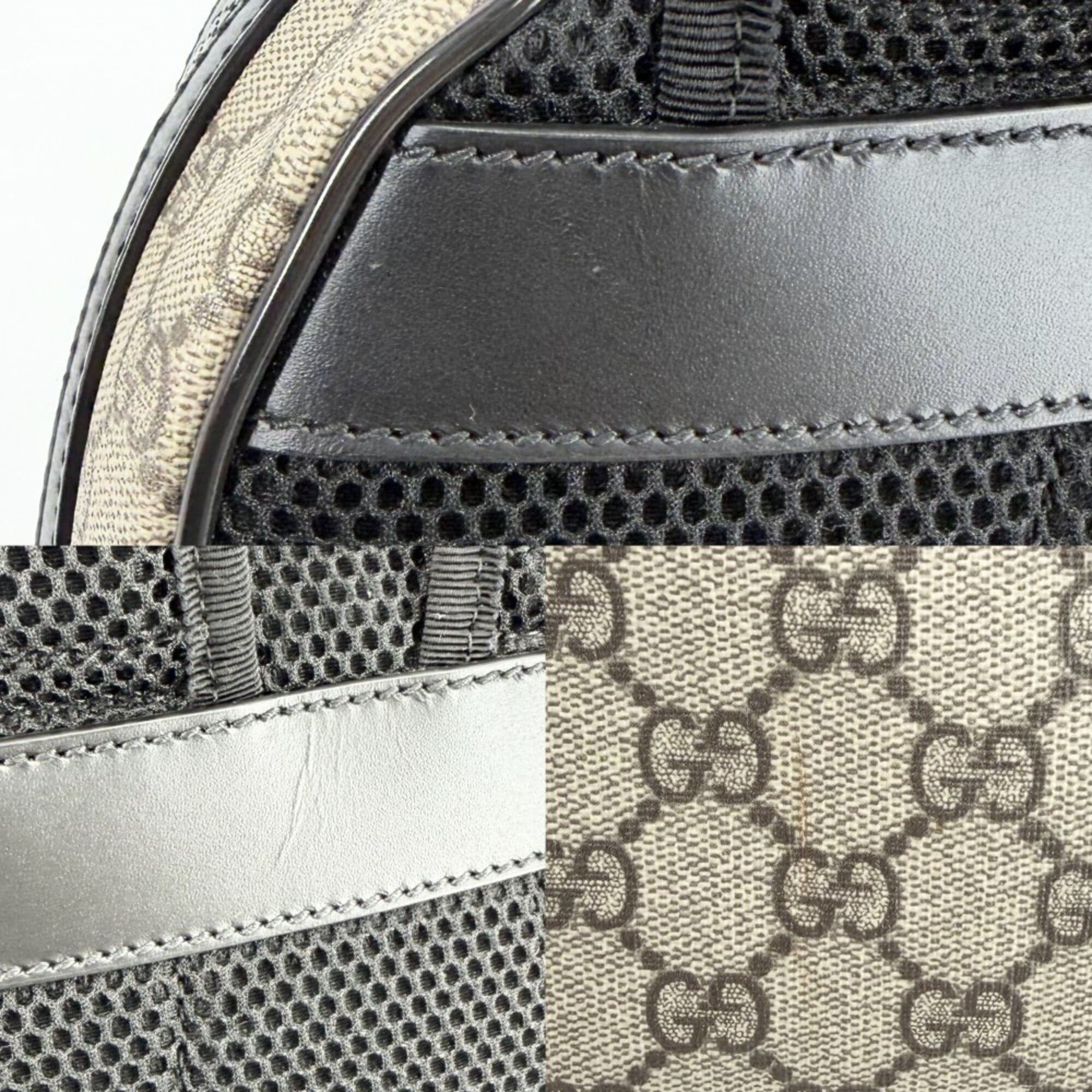 Gucci Beige Black Brown Gg Supreme (Pre-Owned)
