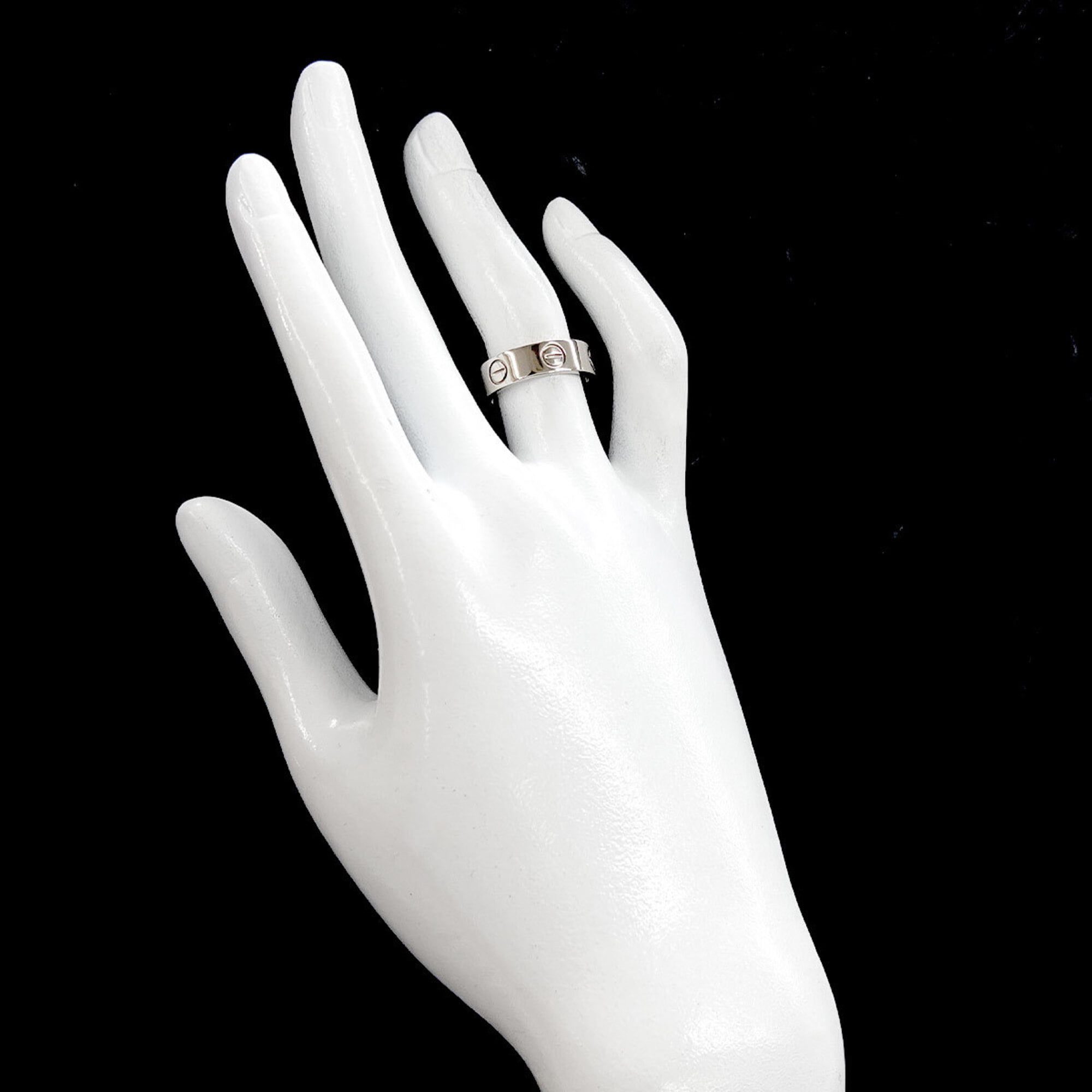 Cartier White Gold (18K) Band Ring (Pre-Owned)