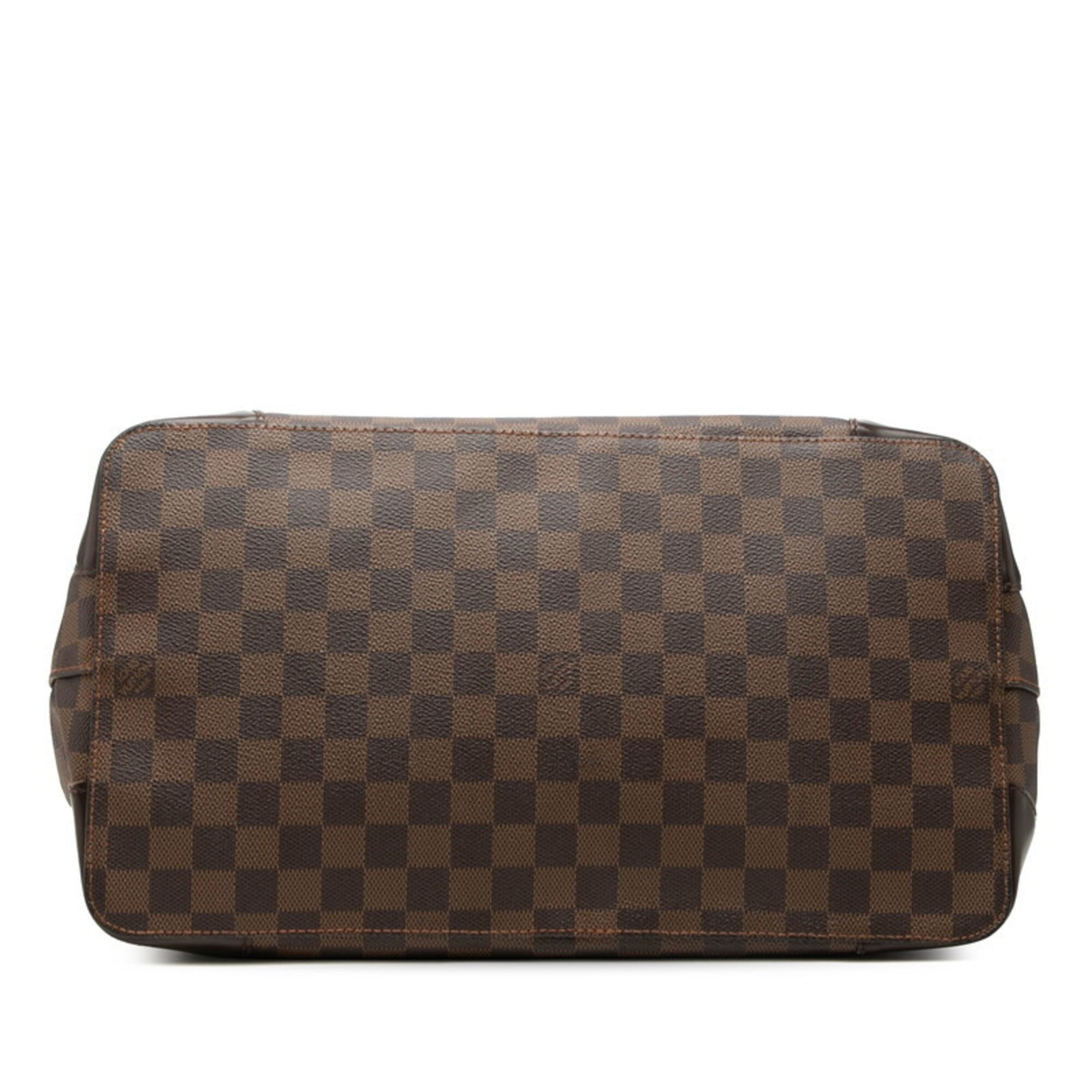 Louis Vuitton Brown Damier Canvas Pvc Shoulder Bag (Pre-Owned)