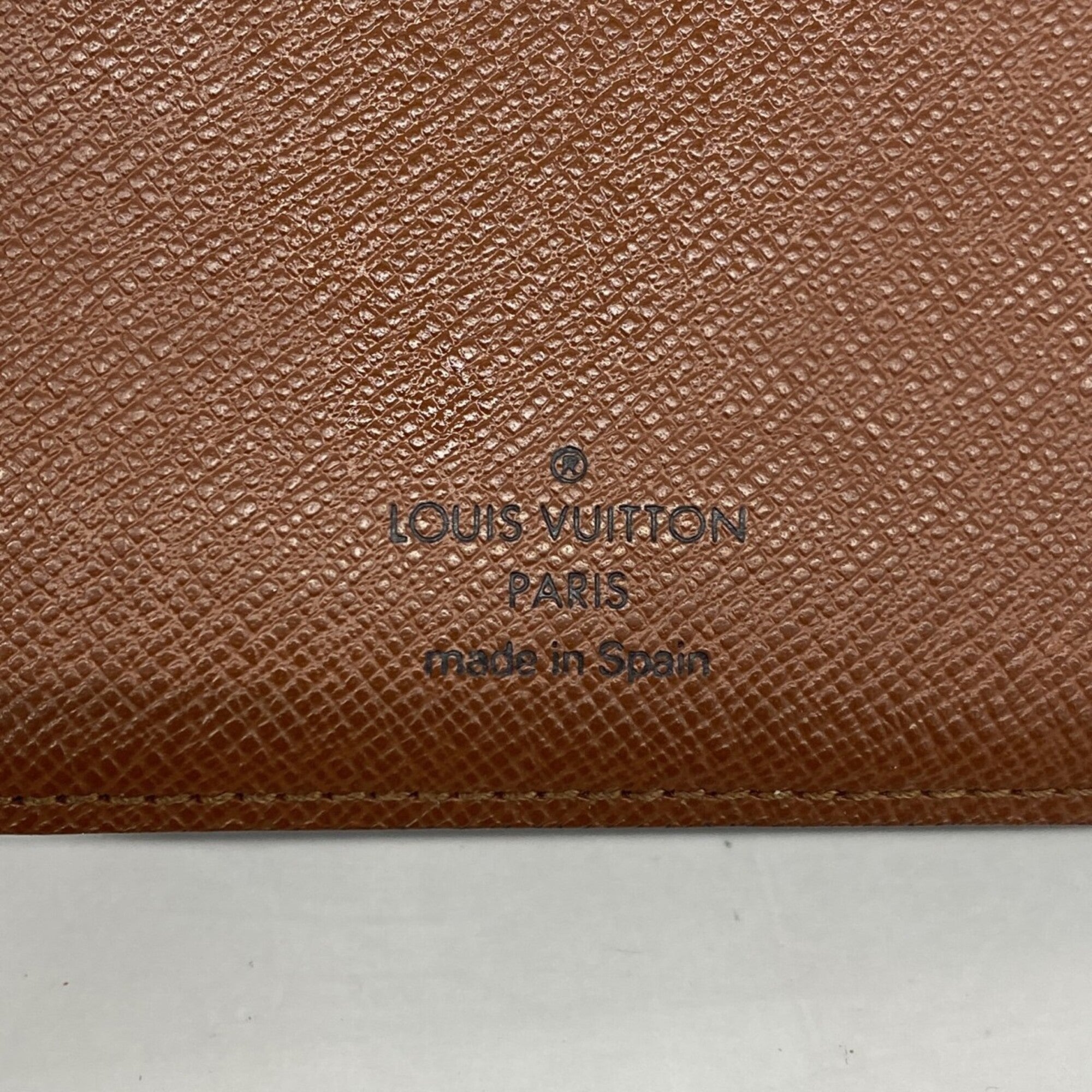 Louis Vuitton Brown Long Bill Wallet (Bi-Fold) (Pre-Owned)