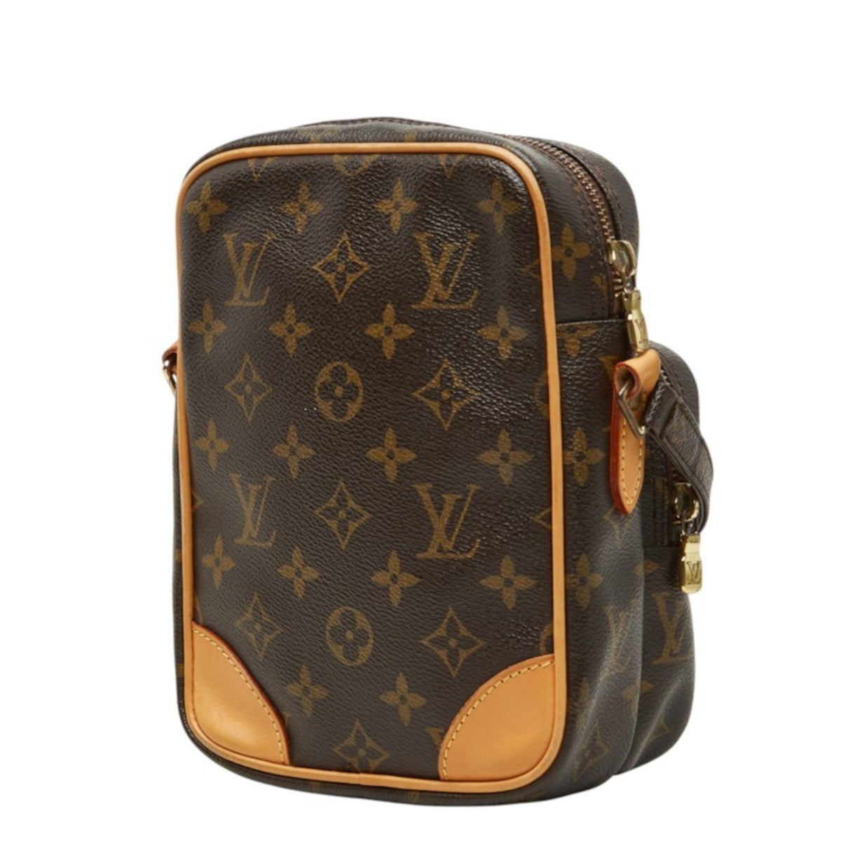 Louis Vuitton Monogram Brown Pvc Leather Shoulder Bag (Pre-Owned)