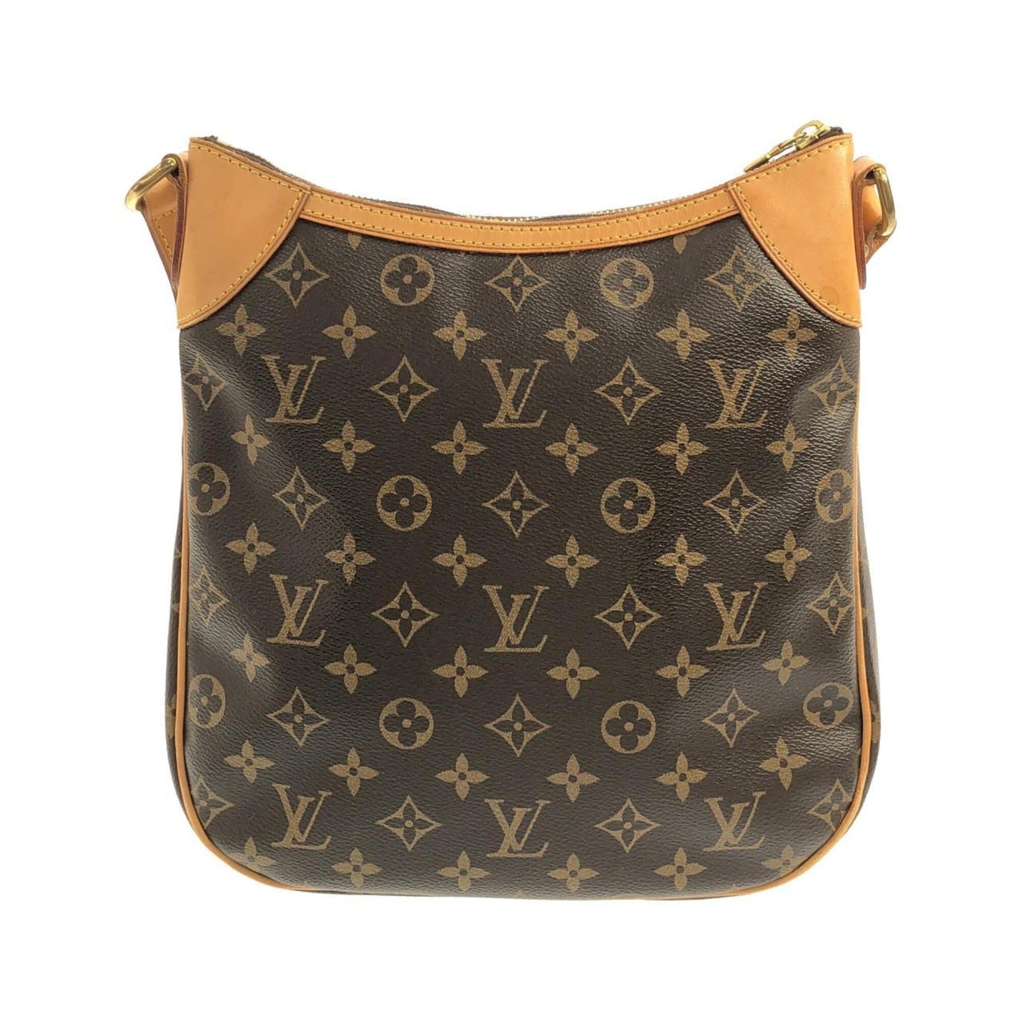 Louis Vuitton Brown Coated Canvas Shoulder Bag (Pre-Owned)