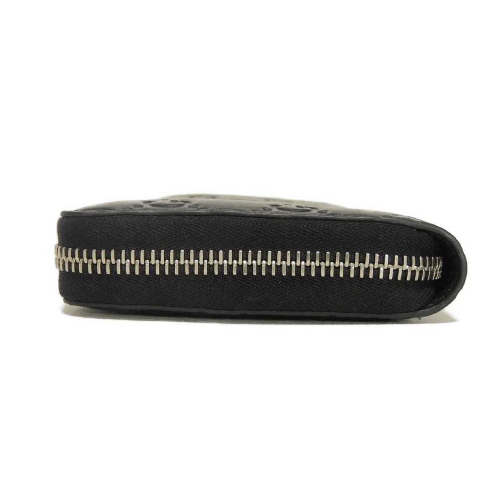 Gucci Black Long Wallet (Bi-Fold) (Pre-Owned)
