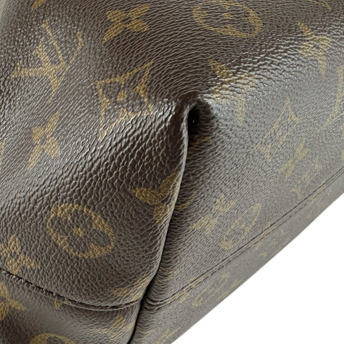 Louis Vuitton Black Brown Monogram Monogram Backpack (Pre-Owned)