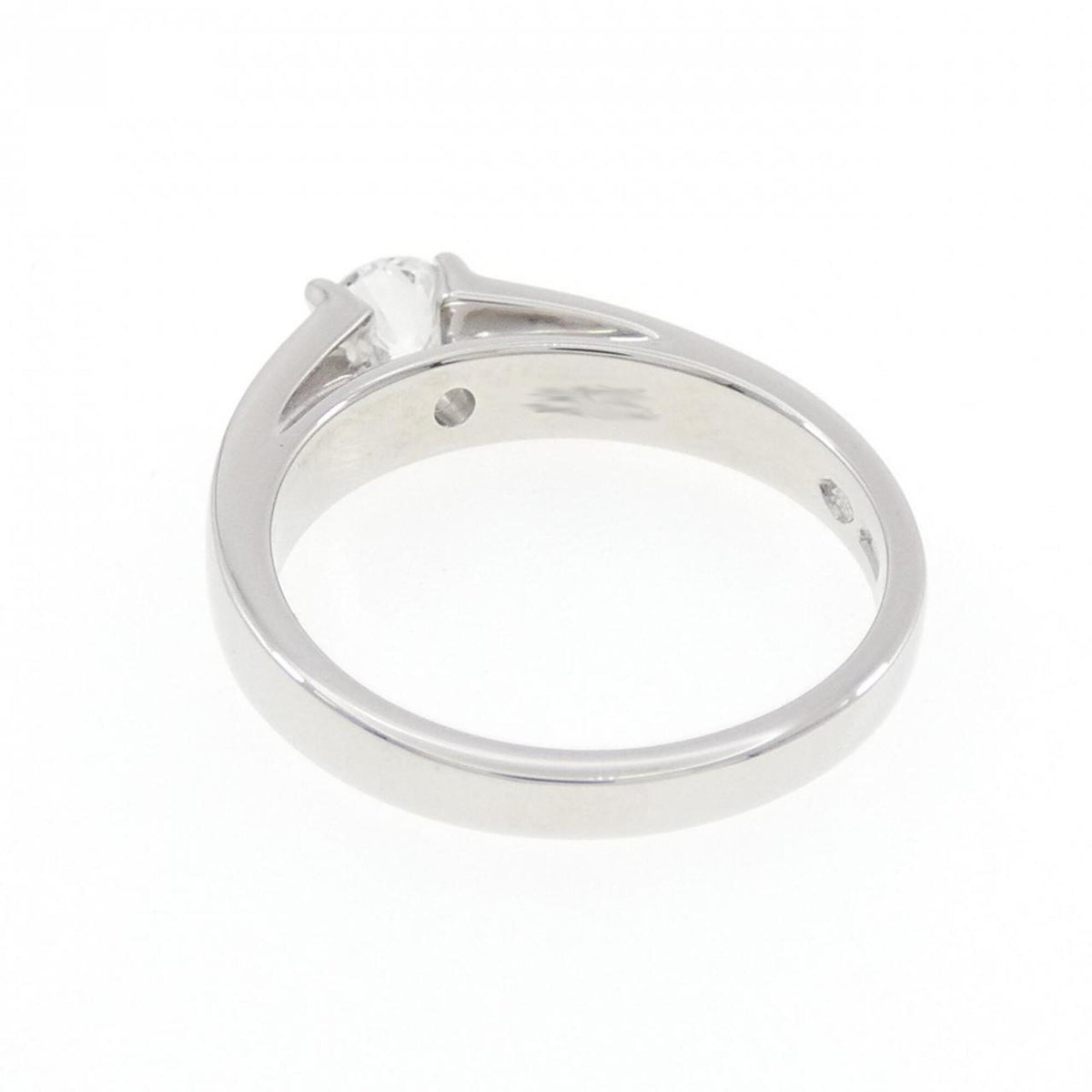 Bvlgari Platinum Platinum 950 Band Ring (Pre-Owned)