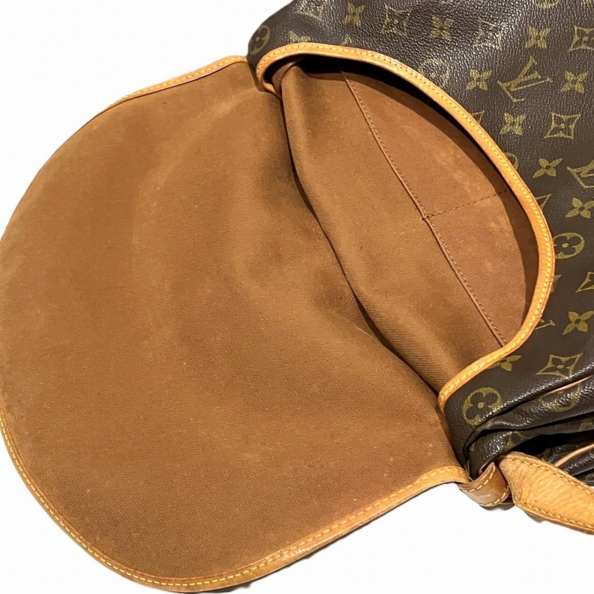 Louis Vuitton Brown Monogram Shoulder Bag (Pre-Owned)