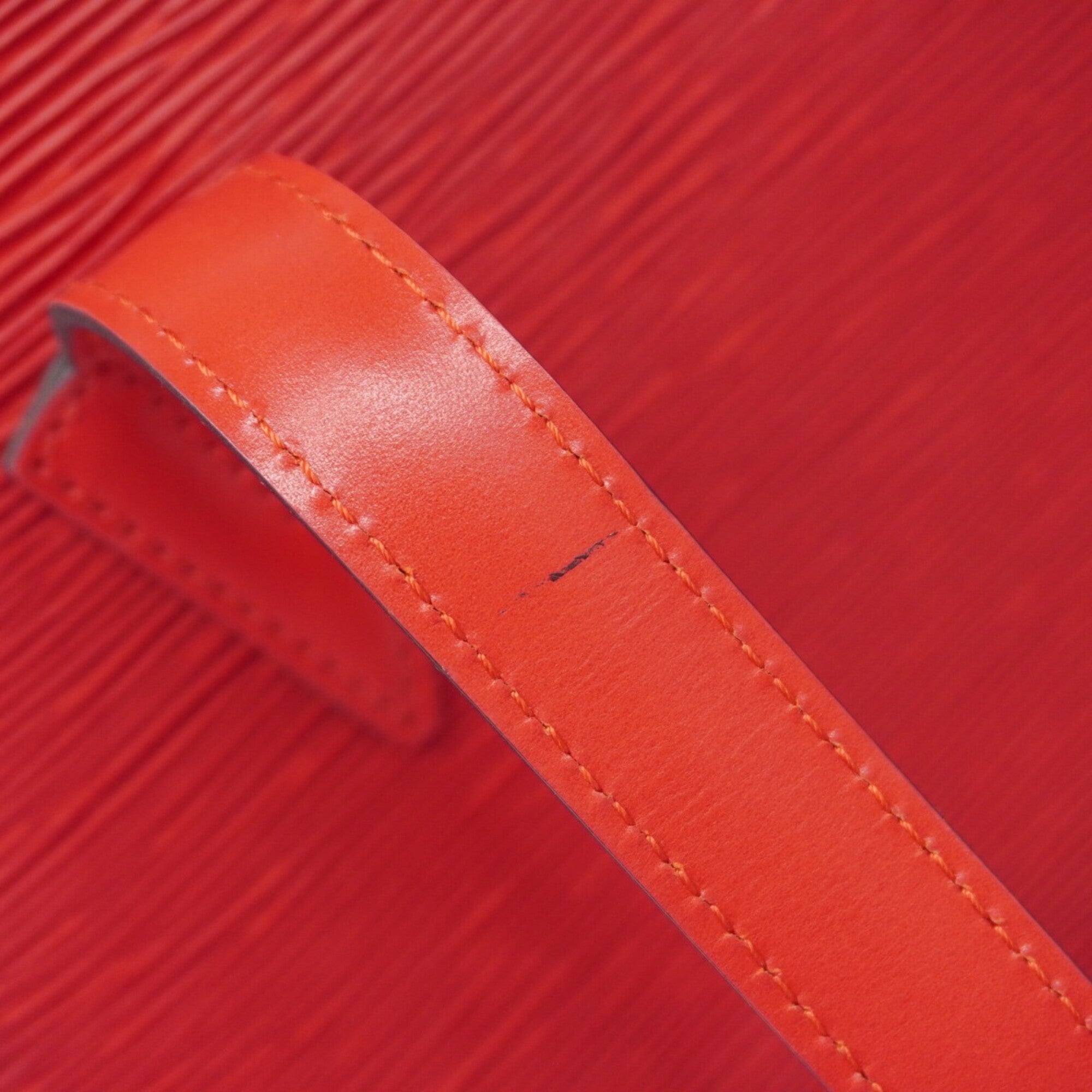 Louis Vuitton Castilian Red Shoulder Bag (Pre-Owned)