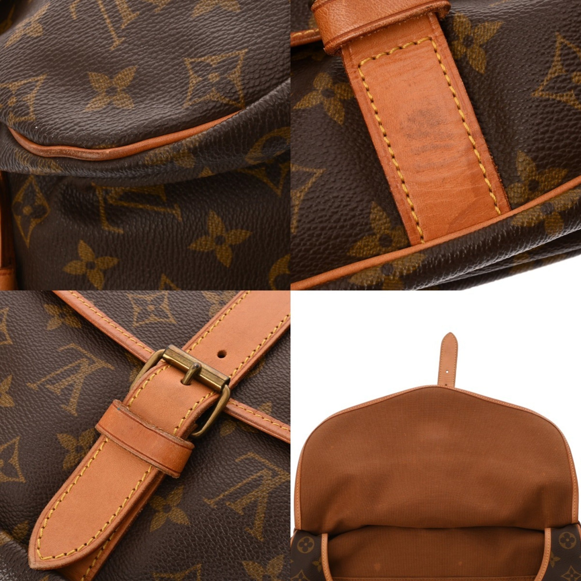 Louis Vuitton Monogram Brown Monogram Shoulder Bag (Pre-Owned)