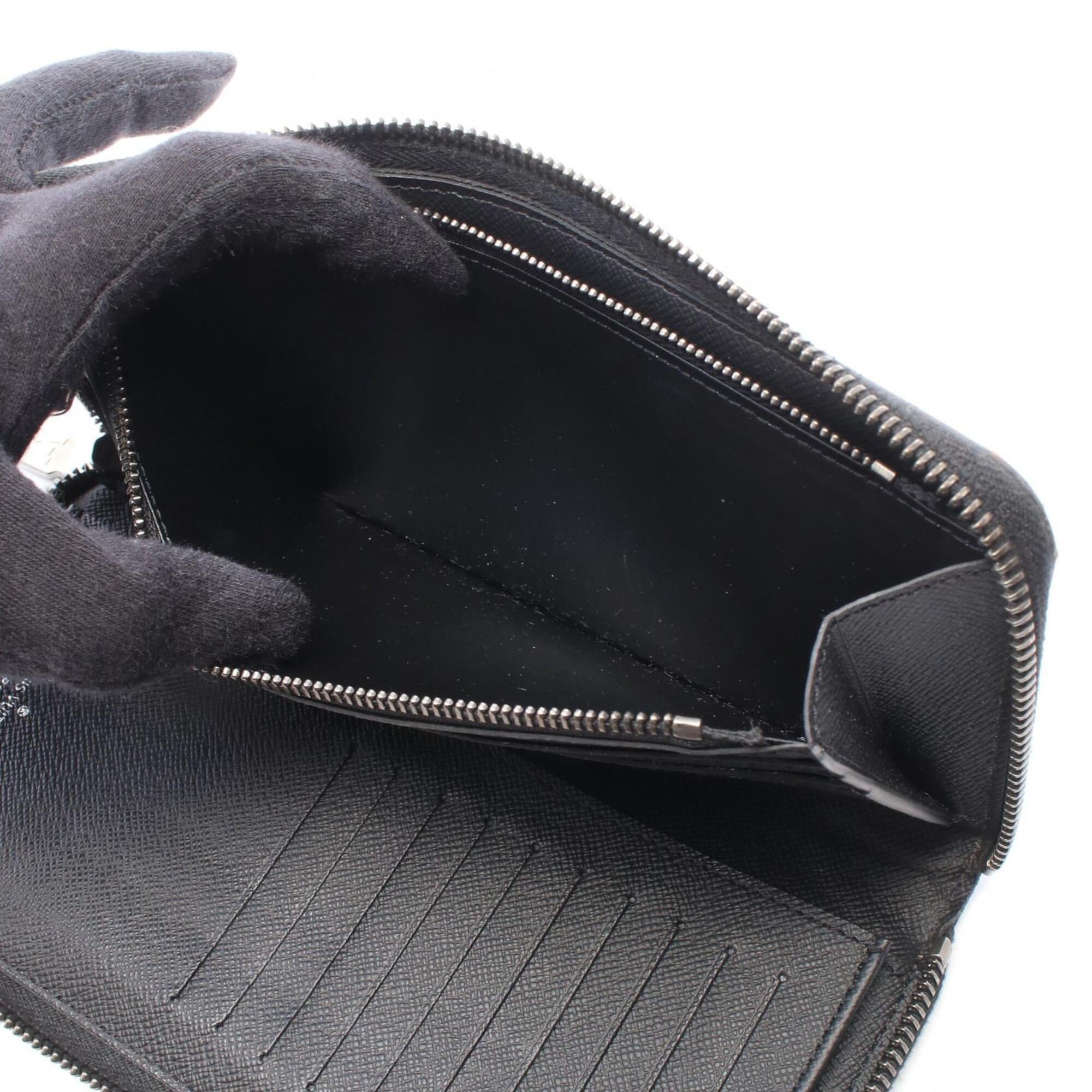 Louis Vuitton Black Cuir Ombre Leather Pvc Long Wallet (Bi-Fold) (Pre-Owned)