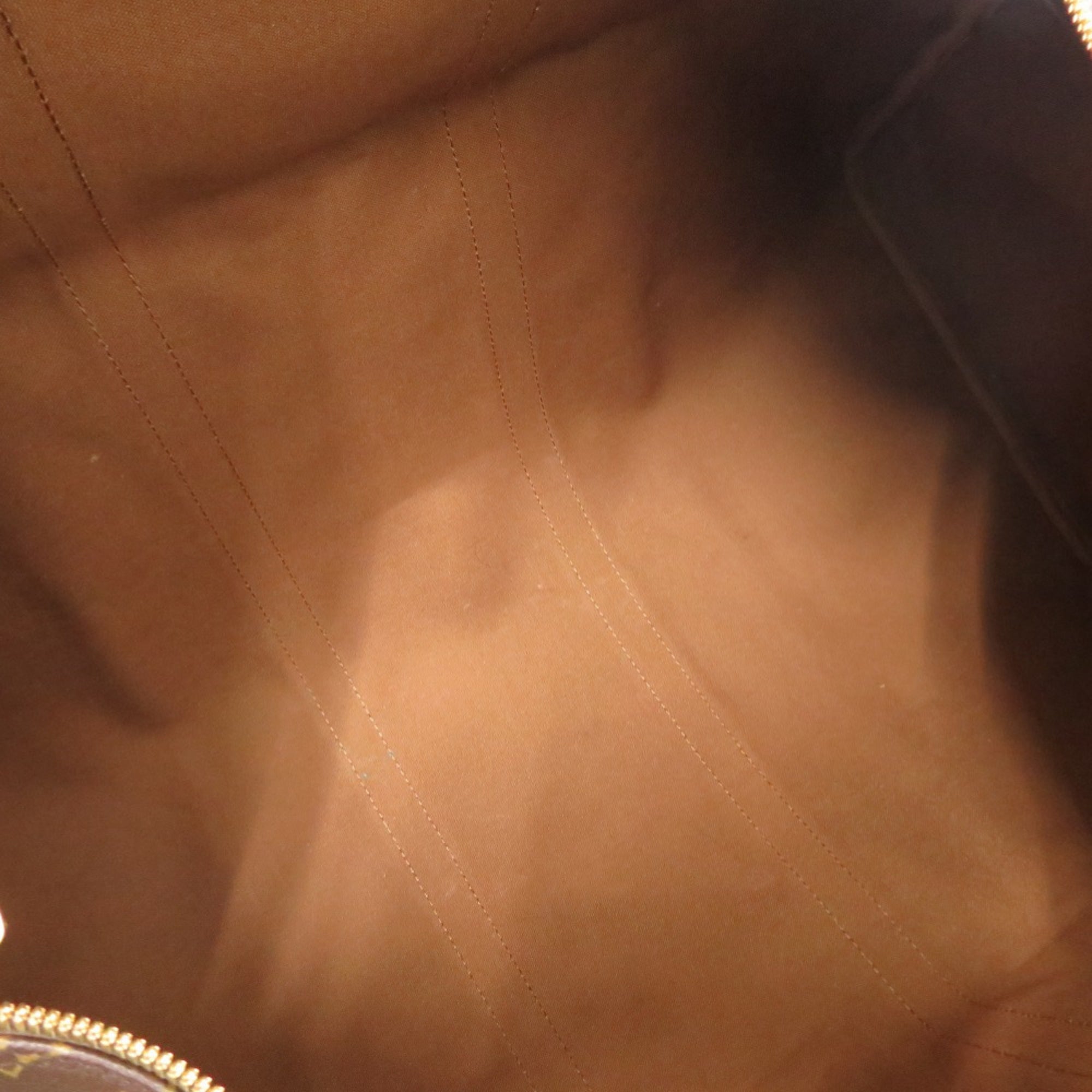 Louis Vuitton Brown Monogram Canvas Boston Bag (Pre-Owned)